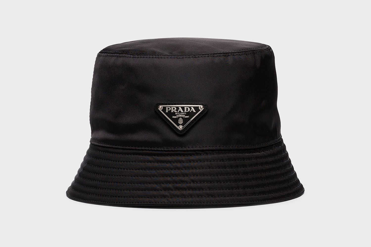 Logo Plaque Bucket Hat