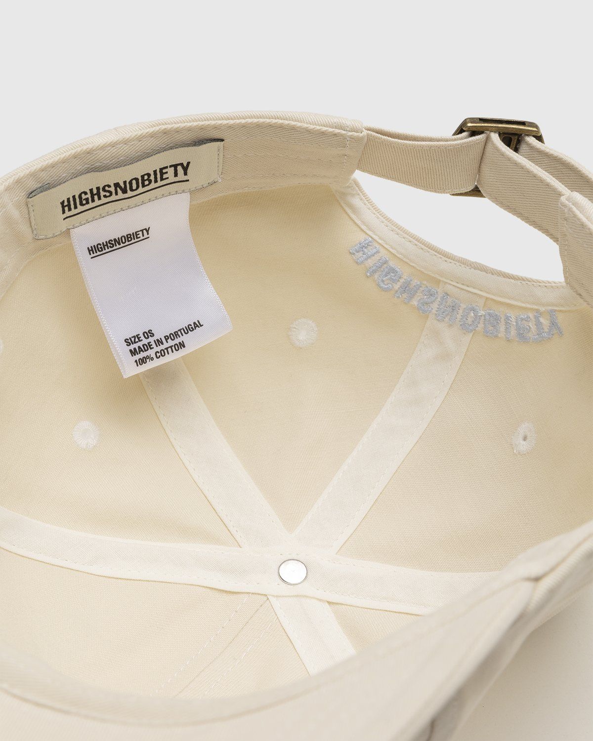 Highsnobiety – HIGHArt Cap Beige - Hats - Beige - Image 4