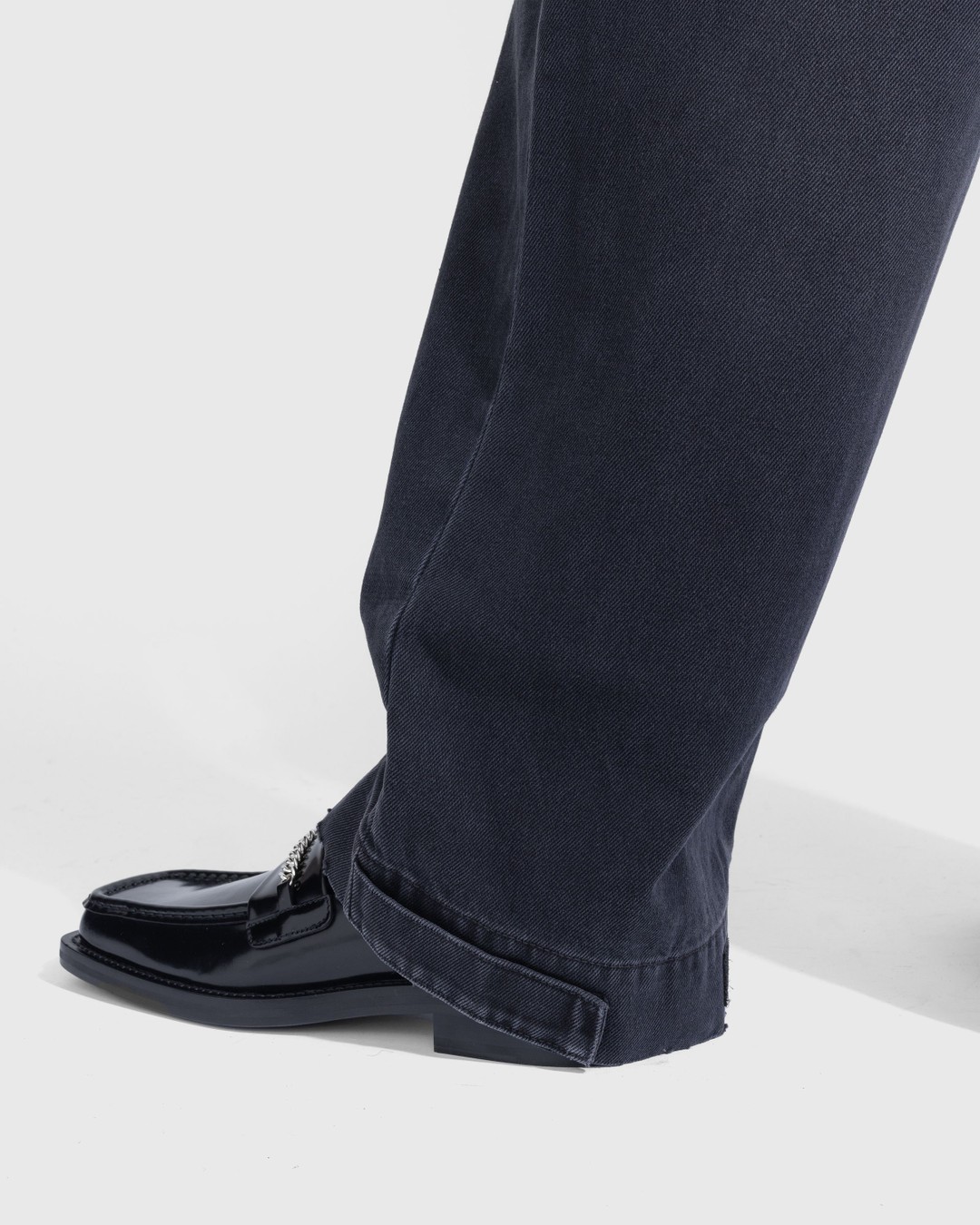 Martine Rose – Wide Leg Jean Cowboy Wash - Pants - Blue - Image 6