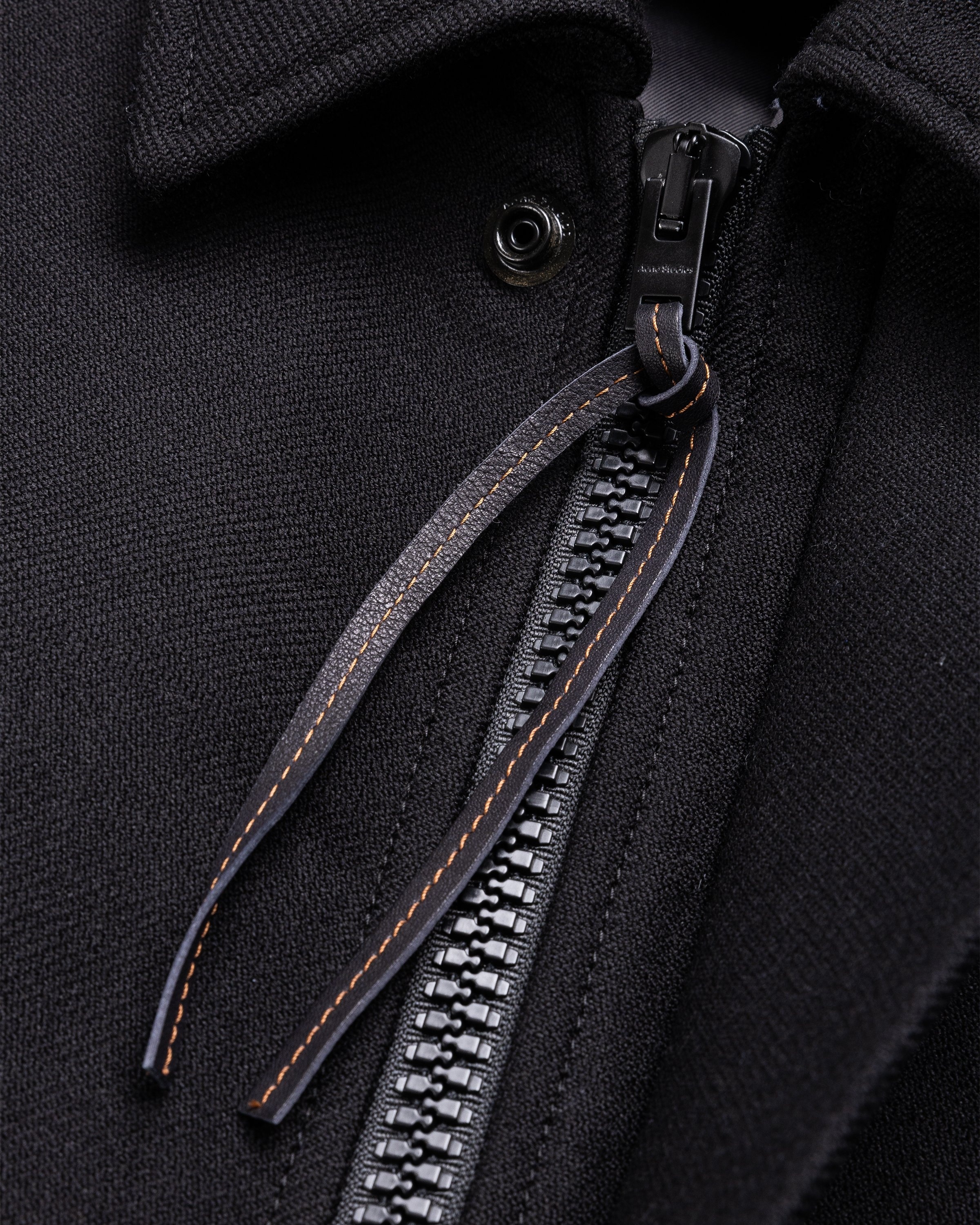 Acne studios sale black bomber jacket