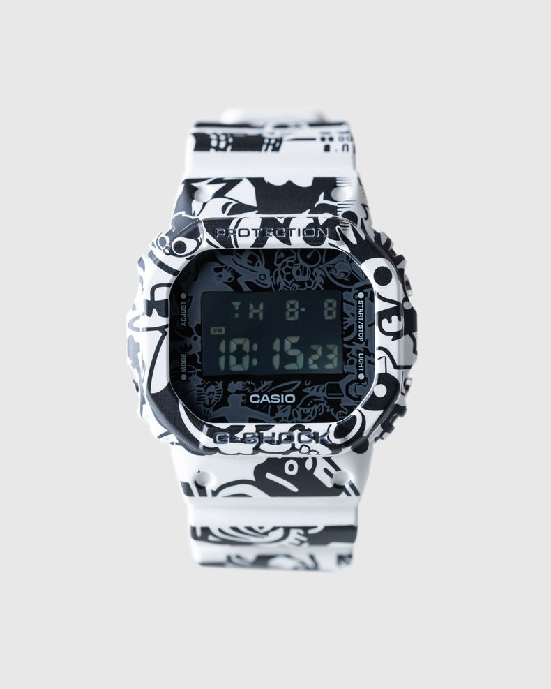 DW-5600GU-7ER White/Black