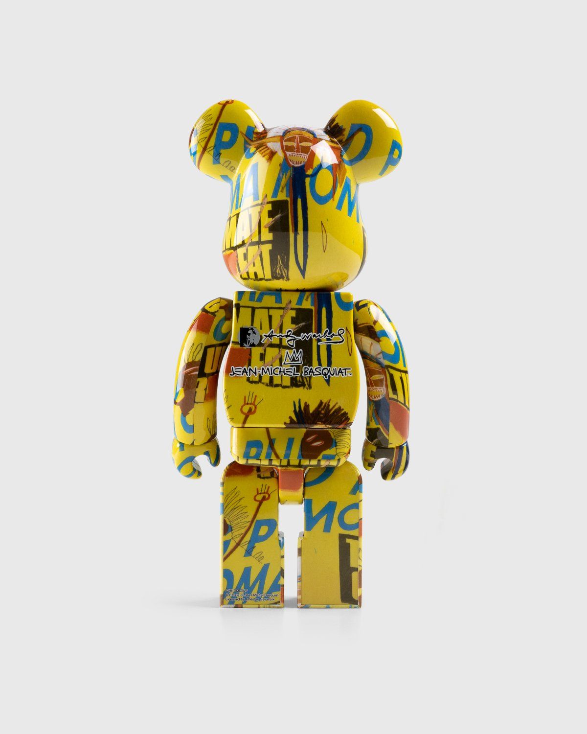 Medicom – Be@rbrick Andy Warhol x Jean-Michel Basquiat #3 1000% Multi - Art & Collectibles - Multi - Image 2