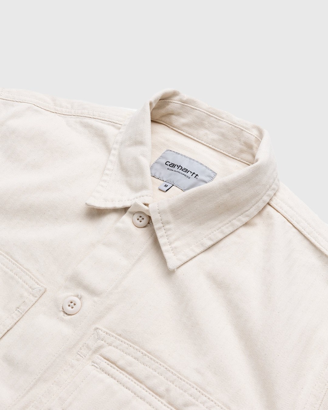 Carhartt WIP – Charter Shirt Natural - Shirts - Beige - Image 3