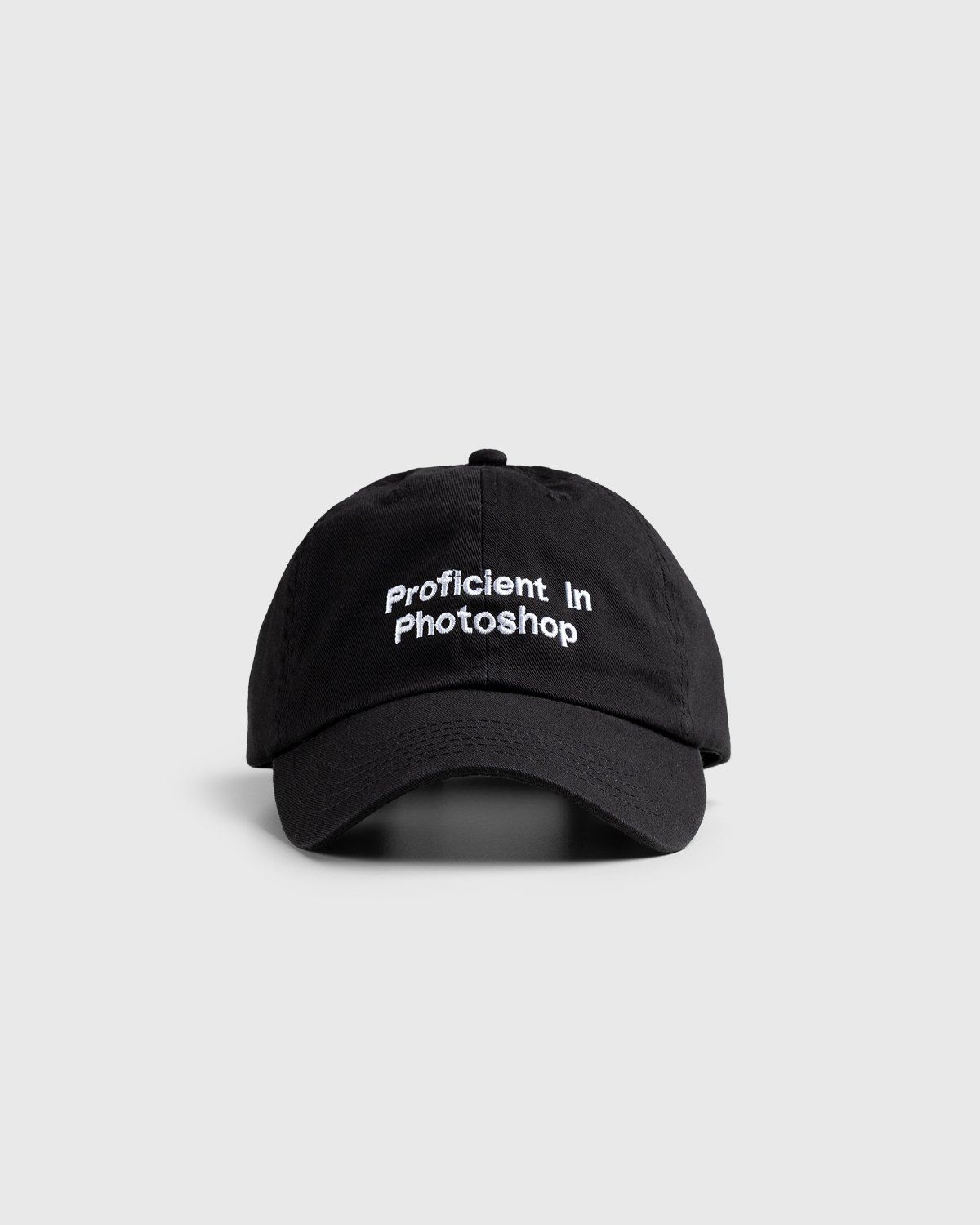 HO HO COCO – Proficient in Photoshop Cap Black  - Hats - Black - Image 2