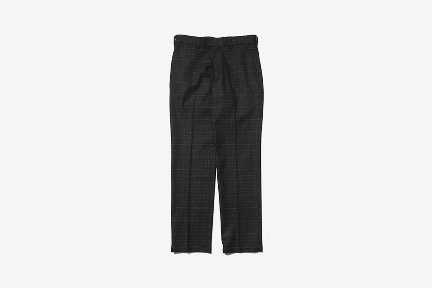 Blurred Check Skate Trousers