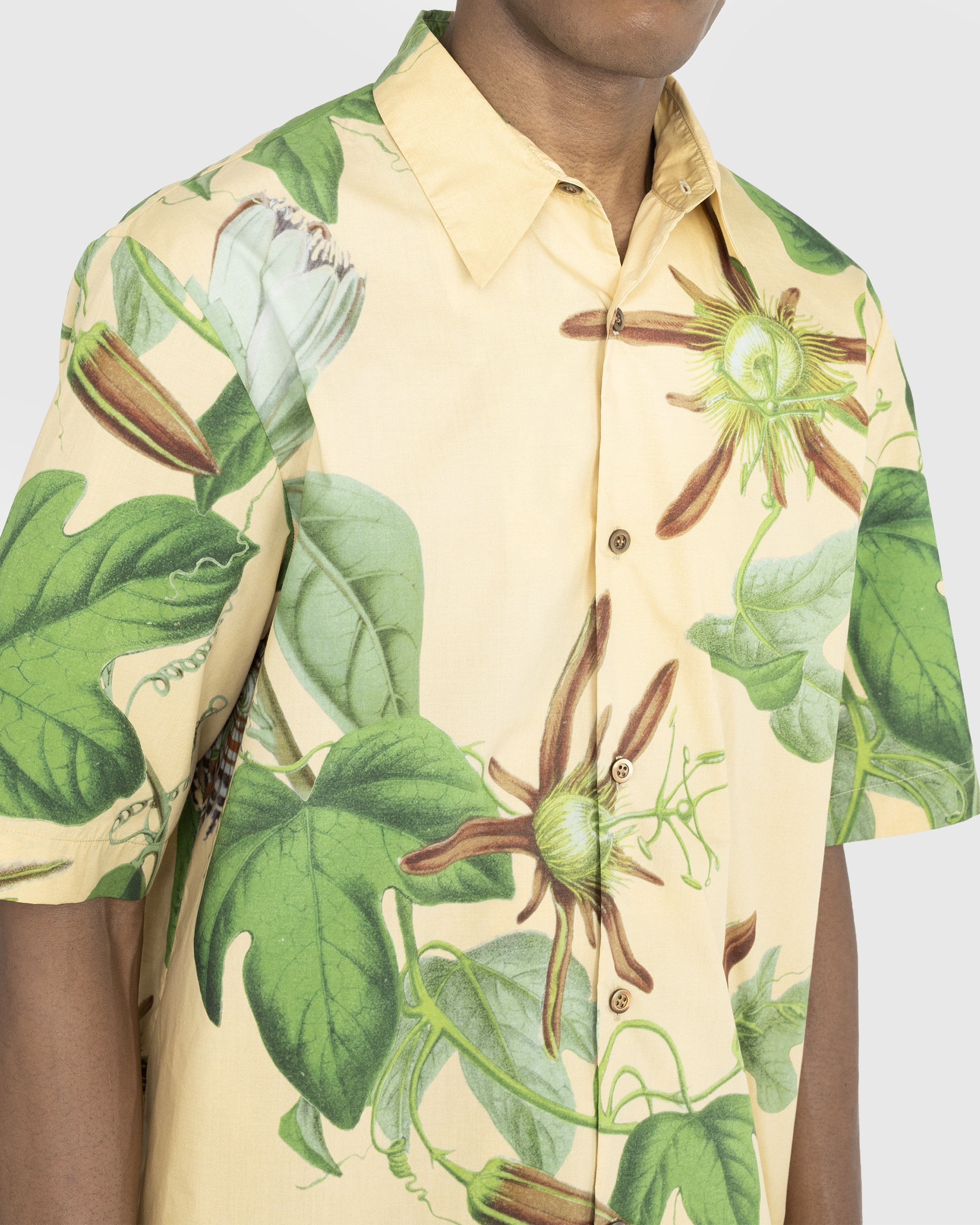 Dries van Noten – Clasen Shirt Camel - Shirts - Brown - Image 4