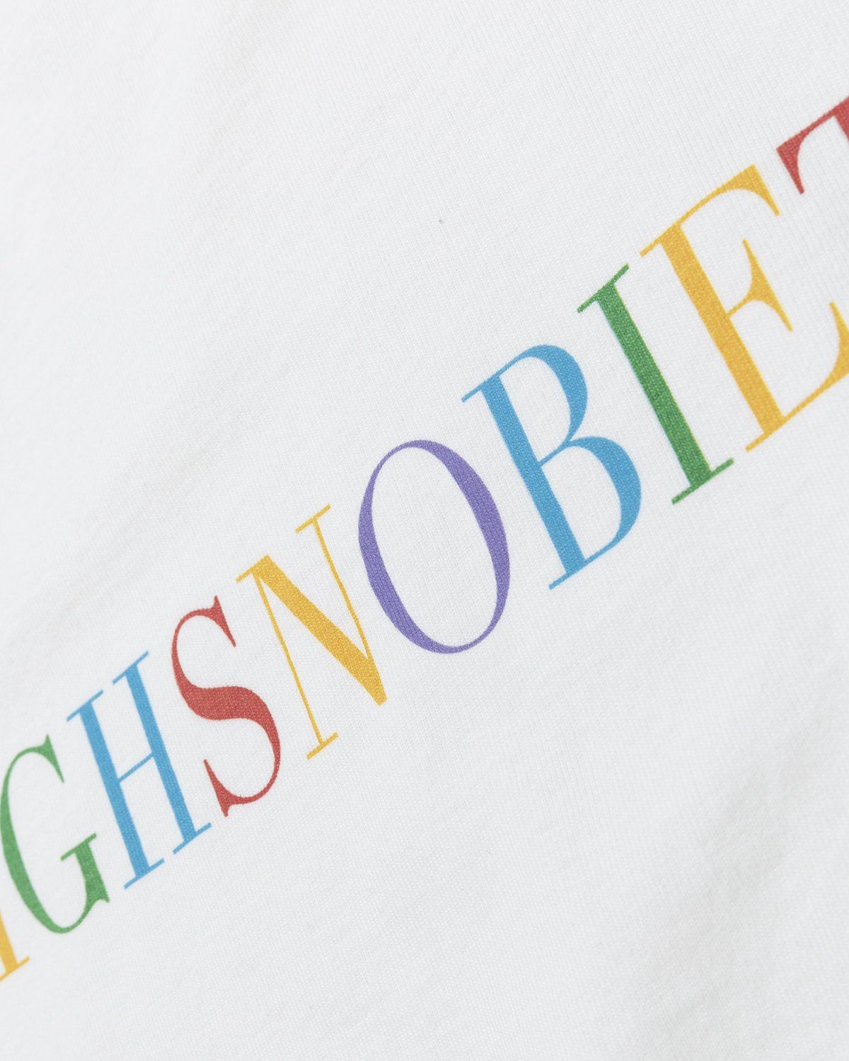 Highsnobiety – Rainbow T-Shirt White - T-Shirts - White - Image 4