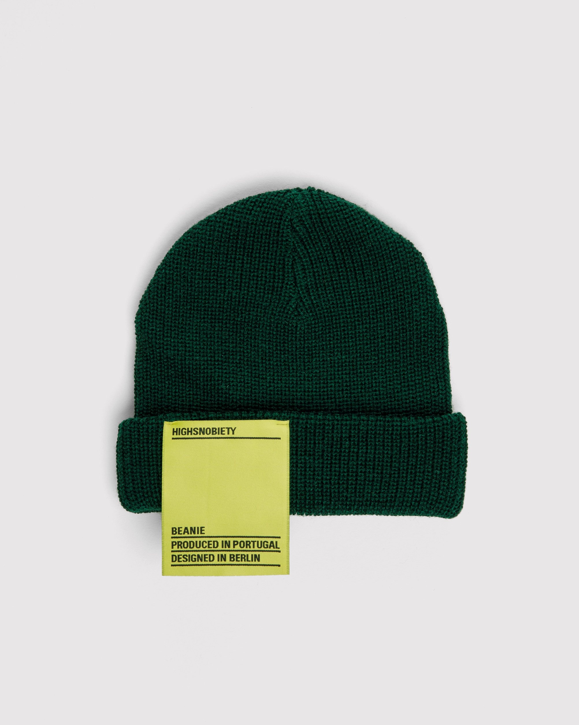 Highsnobiety – Staples Beanie Green - Hats - Green - Image 2