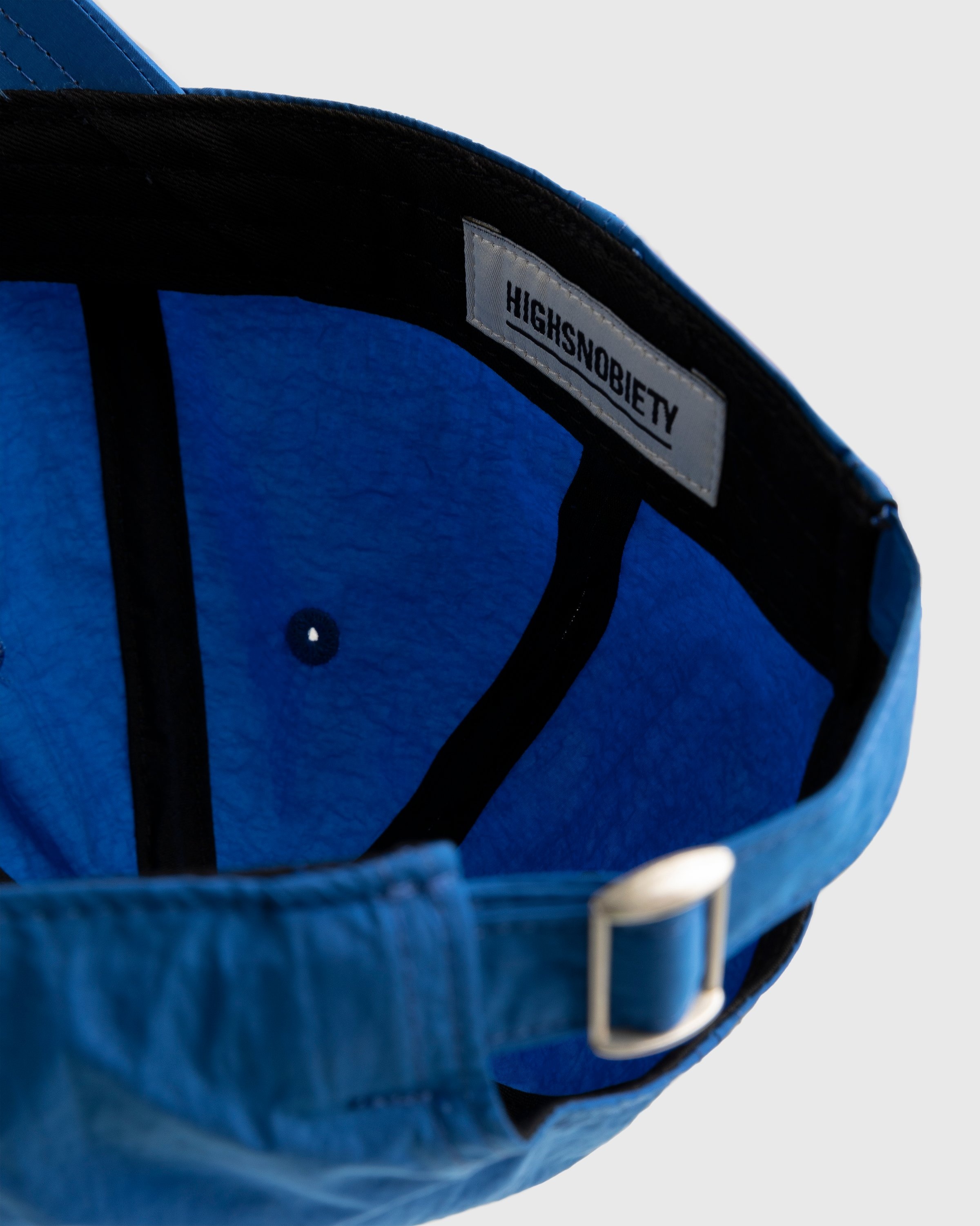 Highsnobiety – Nylon Ball Cap Cobalt Blue - Hats - Blue - Image 4