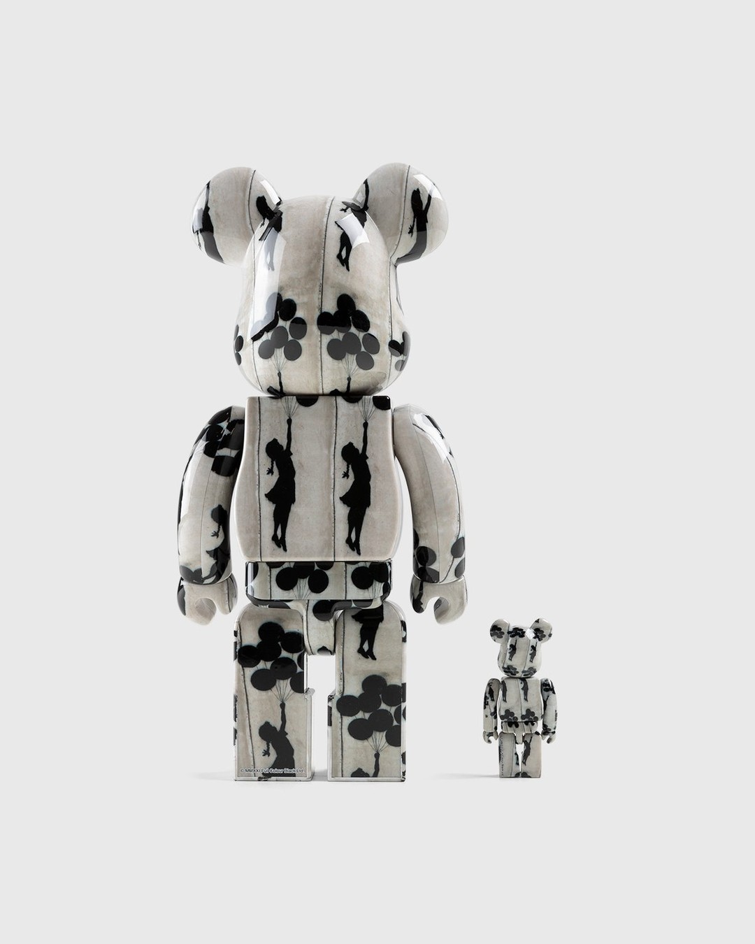 Medicom – Be@rbrick Flying Balloons Girl 100% and 400% Set Multi - Toys - Multi - Image 2