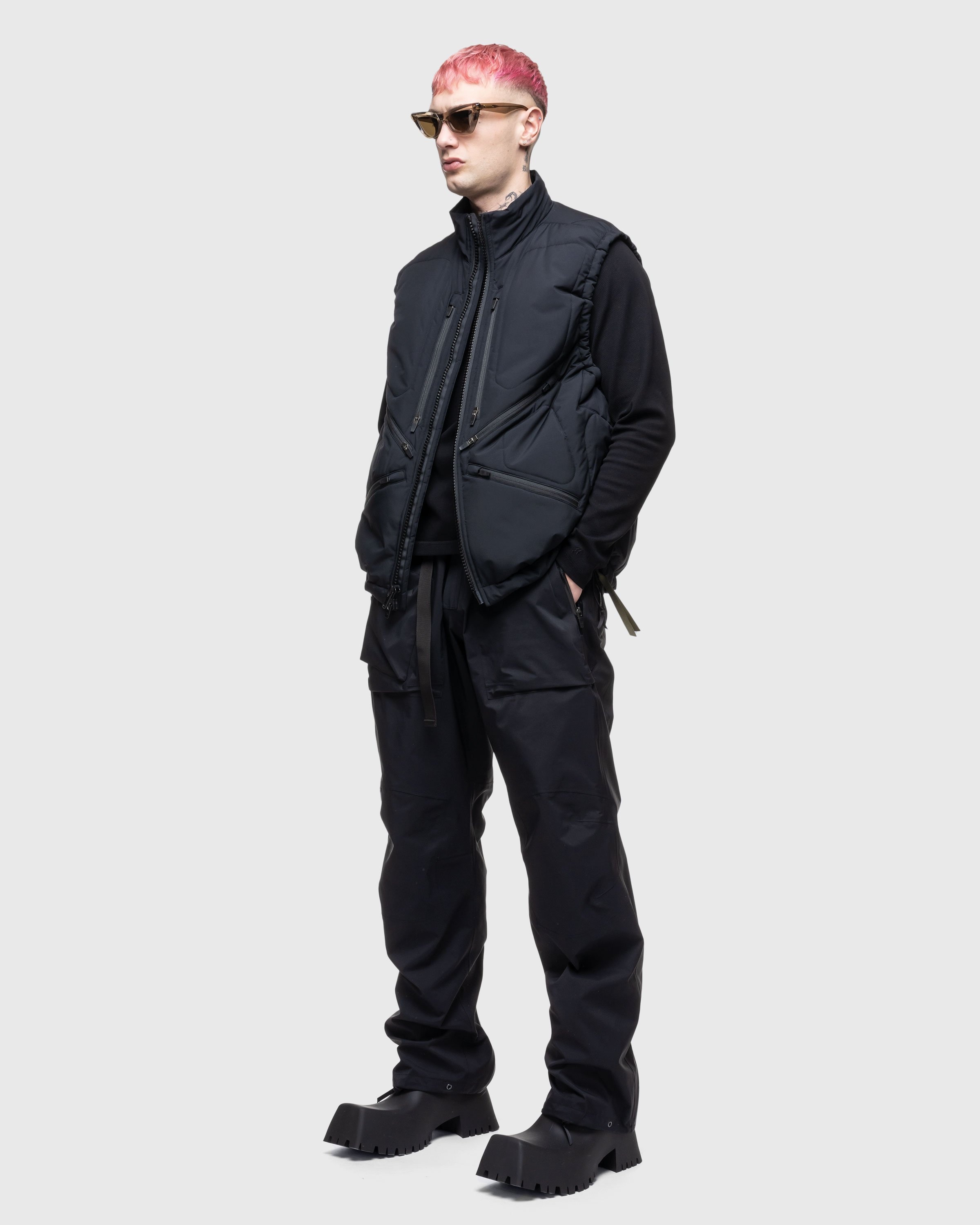 ACRONYM – V91-WS Windstopper PrimaLoft Modular Liner Vest Black - Outerwear - Black - Image 5