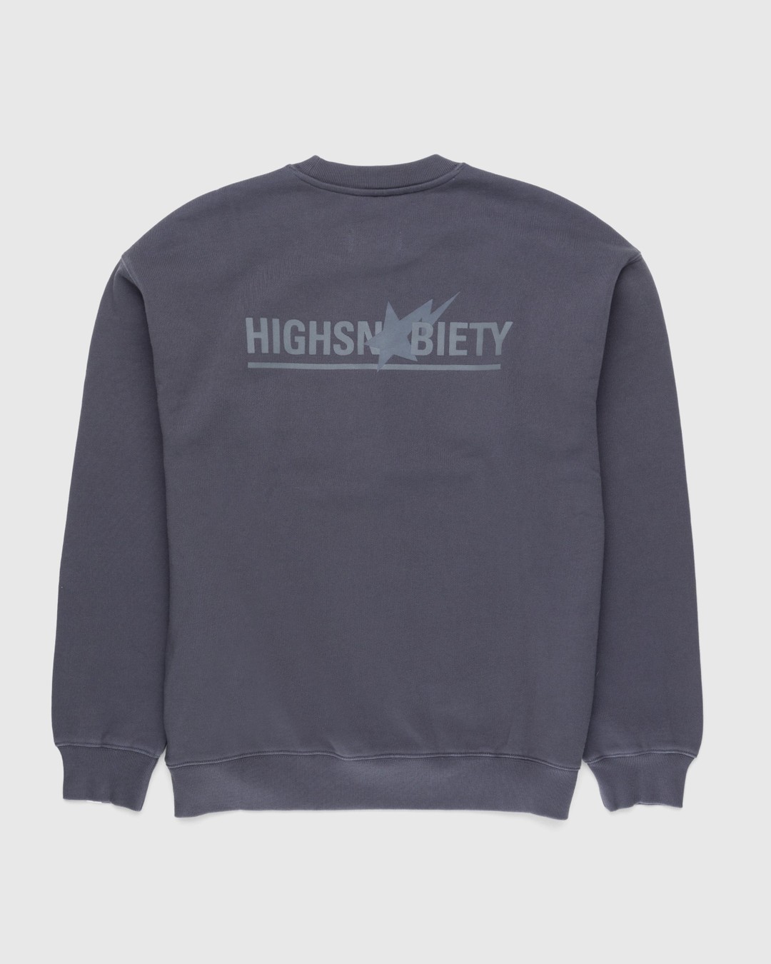 BAPE x Highsnobiety – Heavy Washed Crewneck Charcoal - Sweats - Grey - Image 2