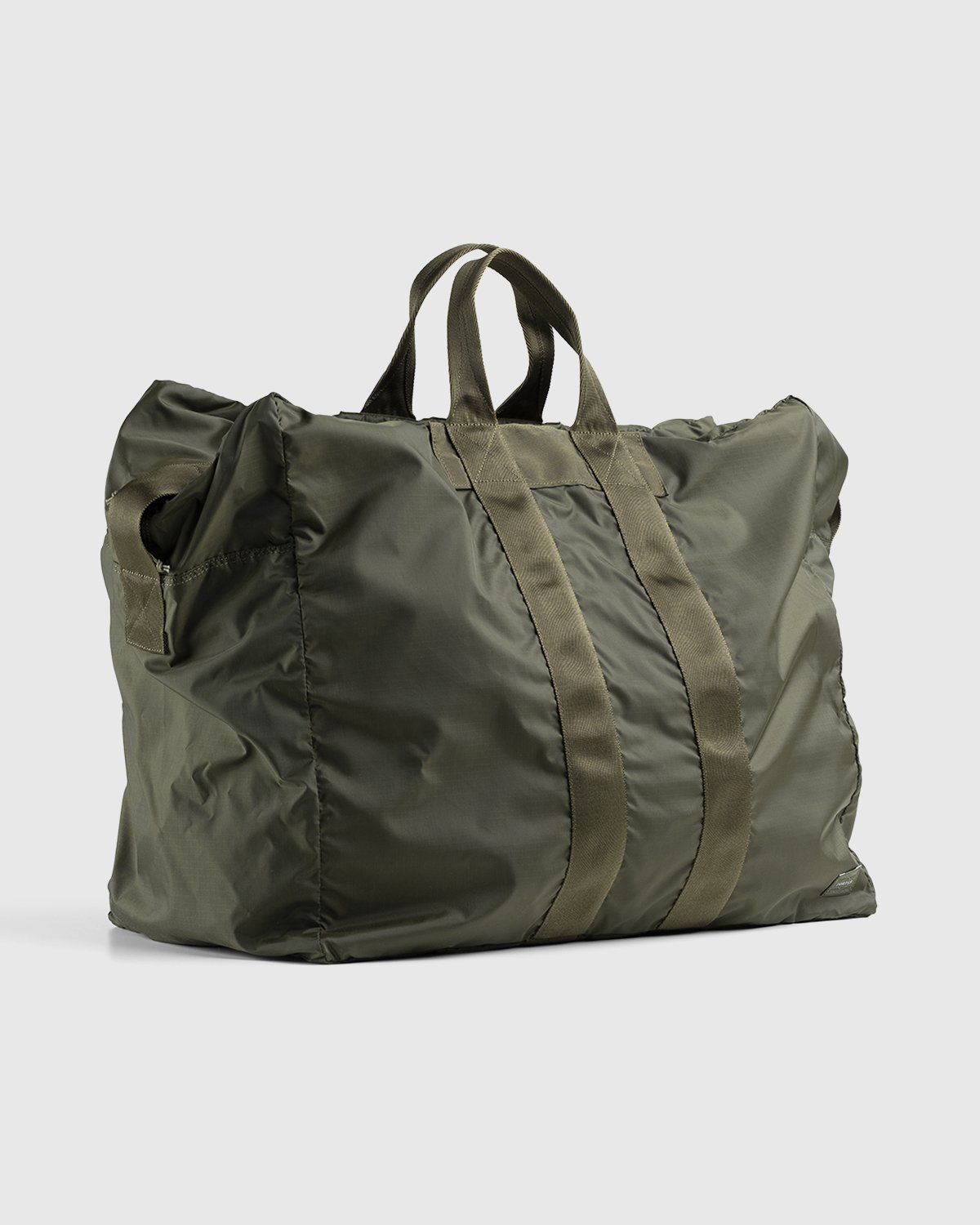 Porter-Yoshida & Co. – Flex 2-Way Duffle Bag Olive Drab - Duffle & Top Handle Bags - Green - Image 3