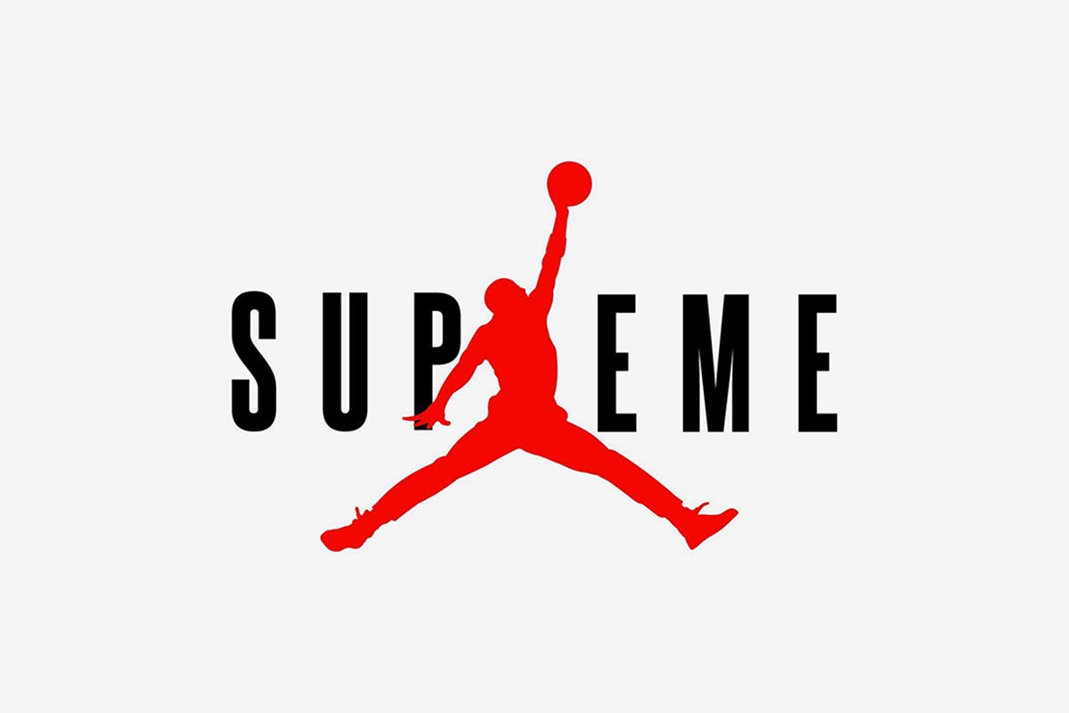 Nike swoosh supreme top