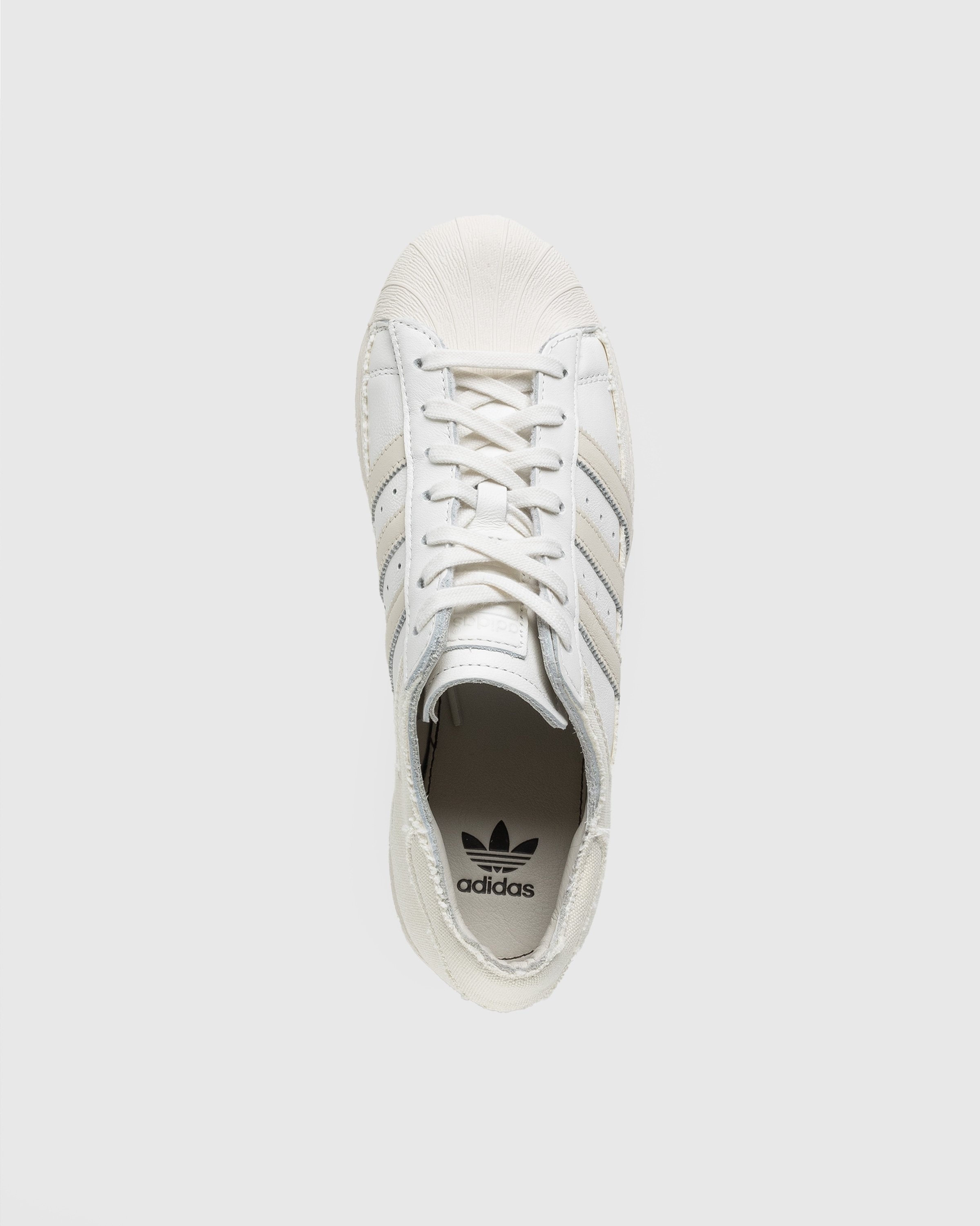 Adidas – Superstar 82 White/Beige - Sneakers - Beige - Image 5