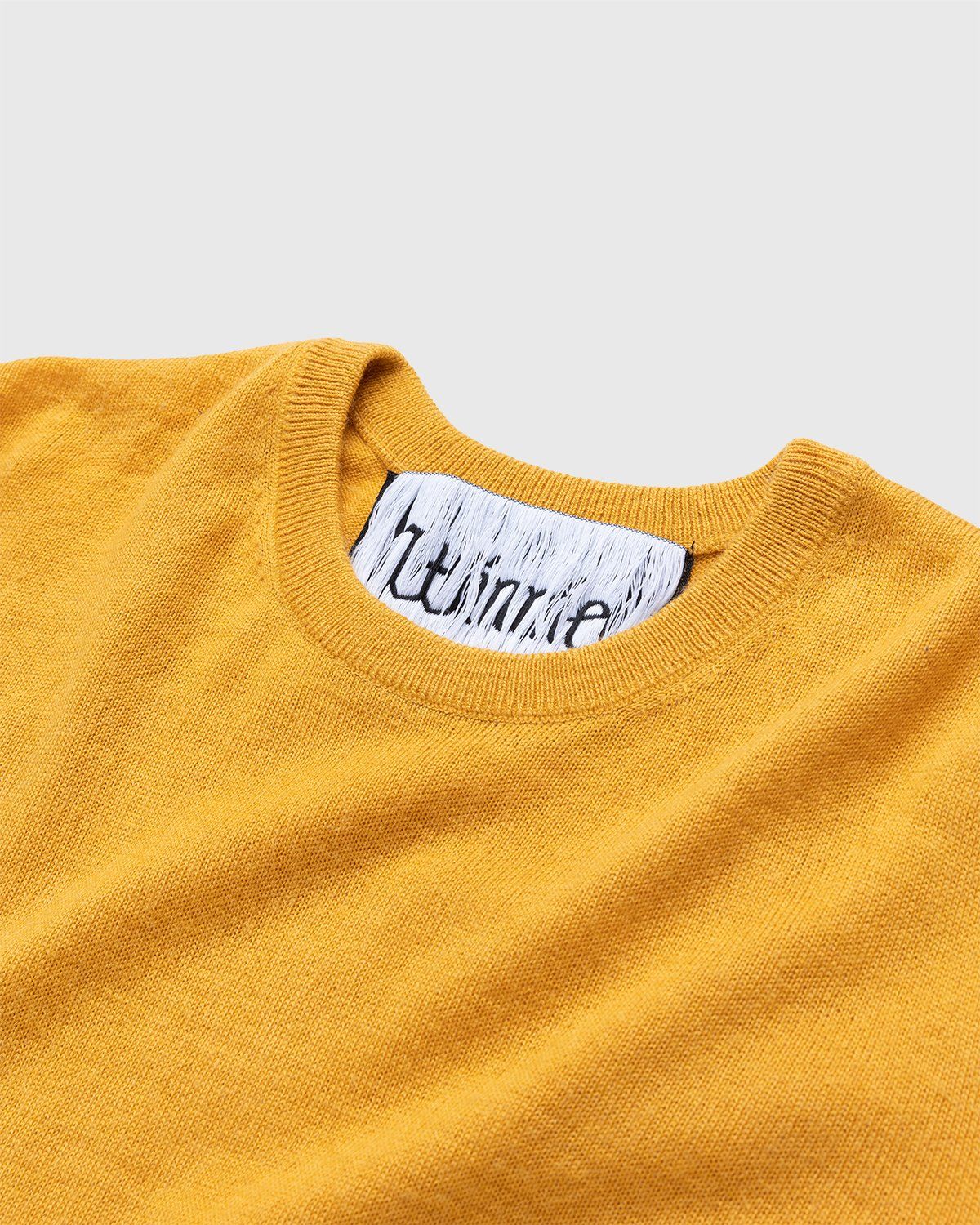 Winnie New York – Crew Sweater Mustard - Knitwear - Yellow - Image 3
