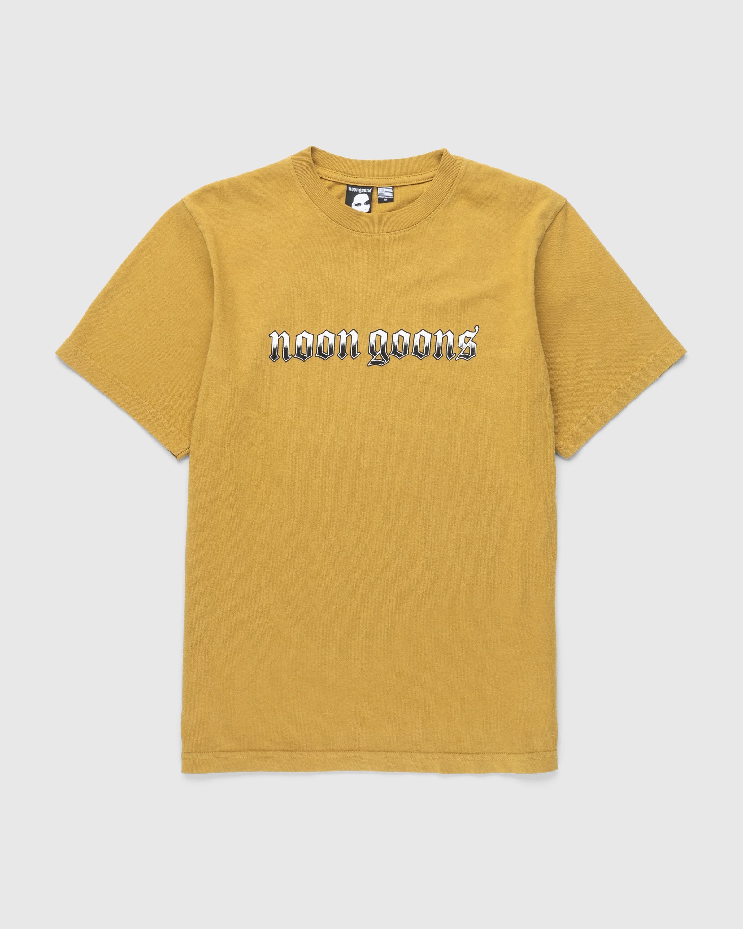 Noon Goons – OG OE T-Shirt Harvest Gold - Tops - Brown - Image 1