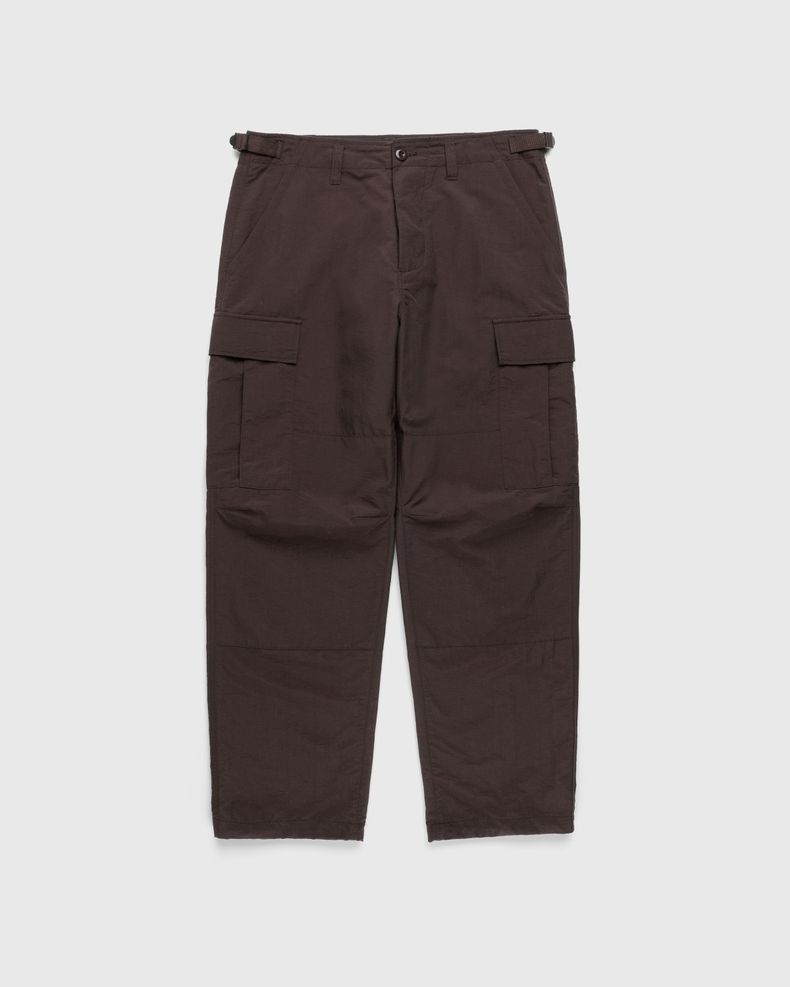 Highsnobiety – Nylon Cargo Pants Brown