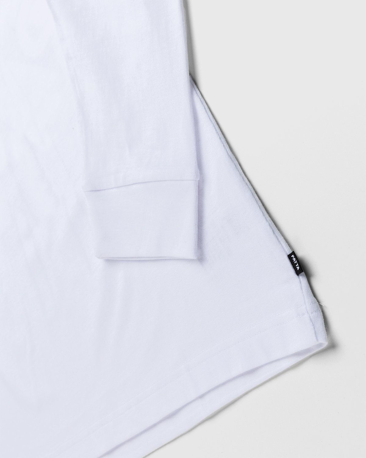 Patta – Positive Vibrations Longsleeve White - Longsleeves - White - Image 4