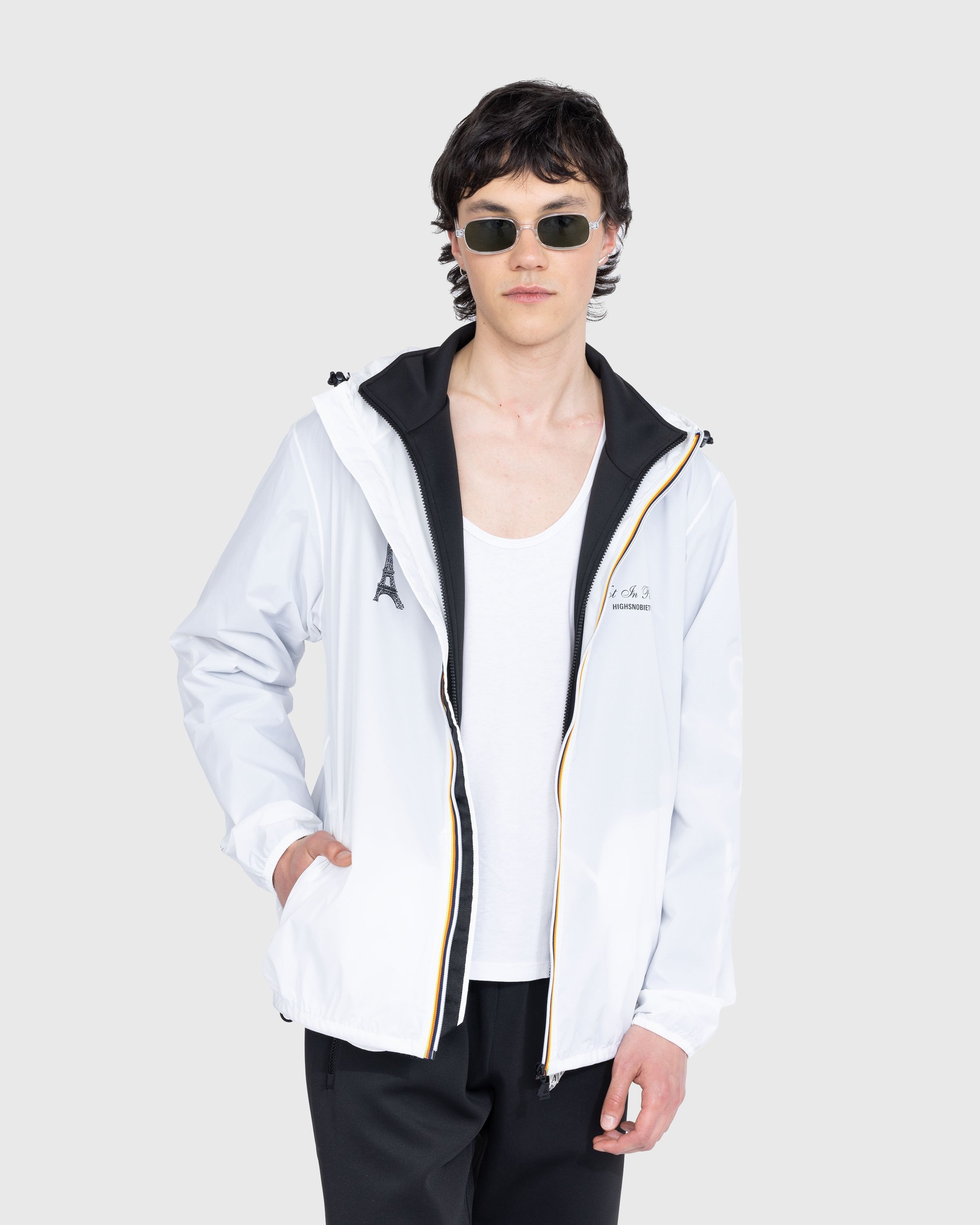 K-Way x Highsnobiety – LE VRAI 3.0 CLAUDE White - Outerwear - White - Image 3