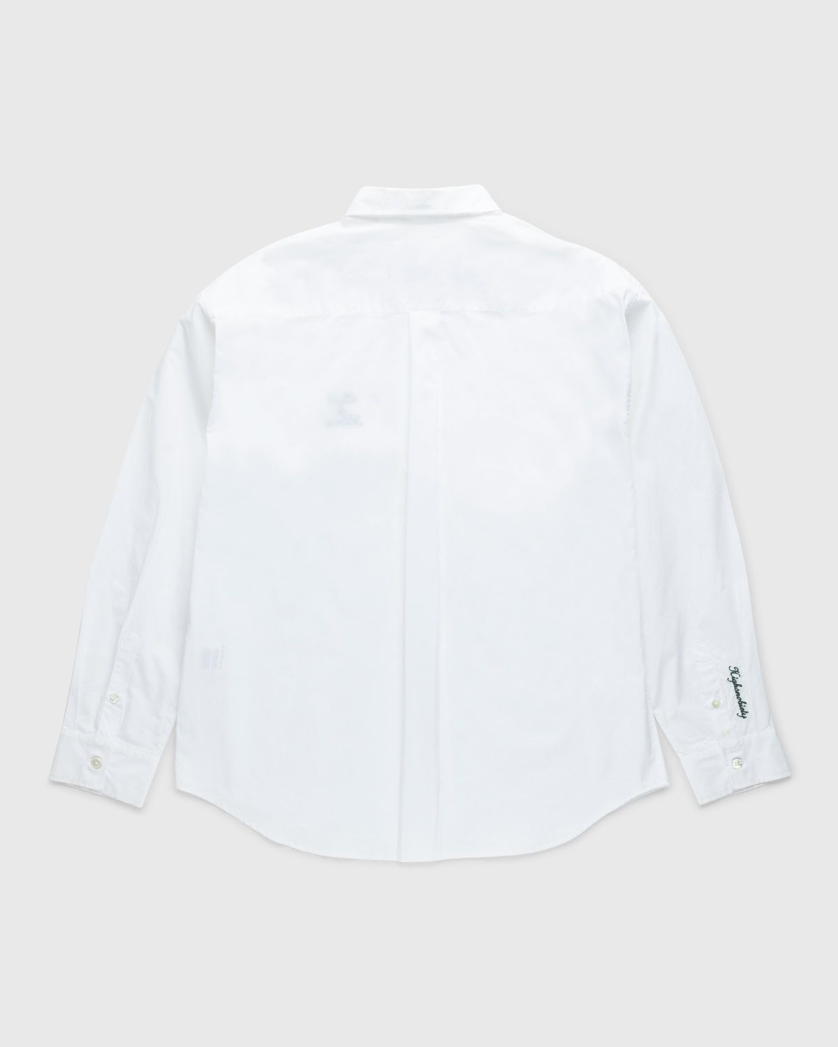 Café de Flore x Highsnobiety – Not In Paris 4 Poplin Shirt White - Longsleeve Shirts - White - Image 2