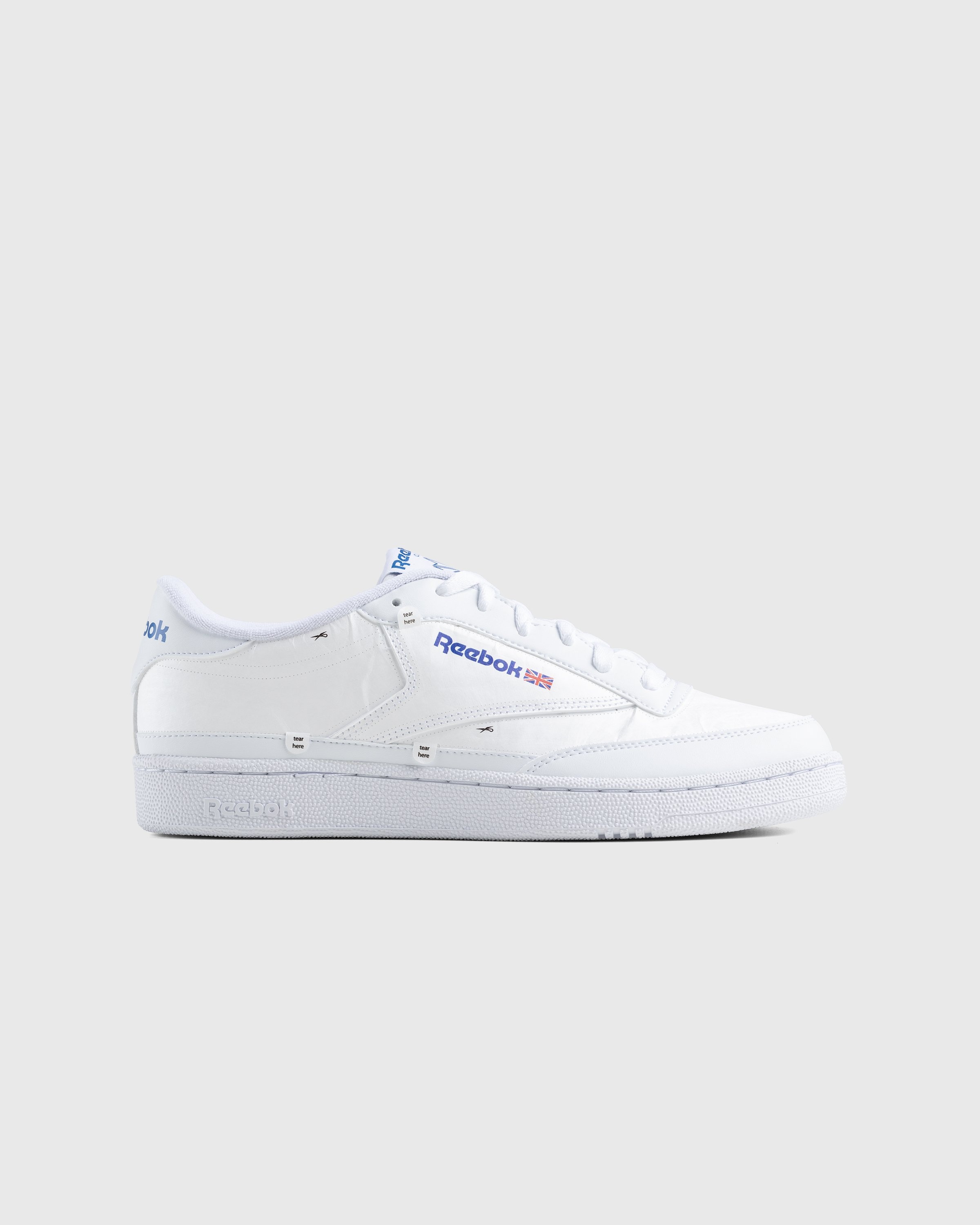 Reebok club c best sale 85 sneakers in white