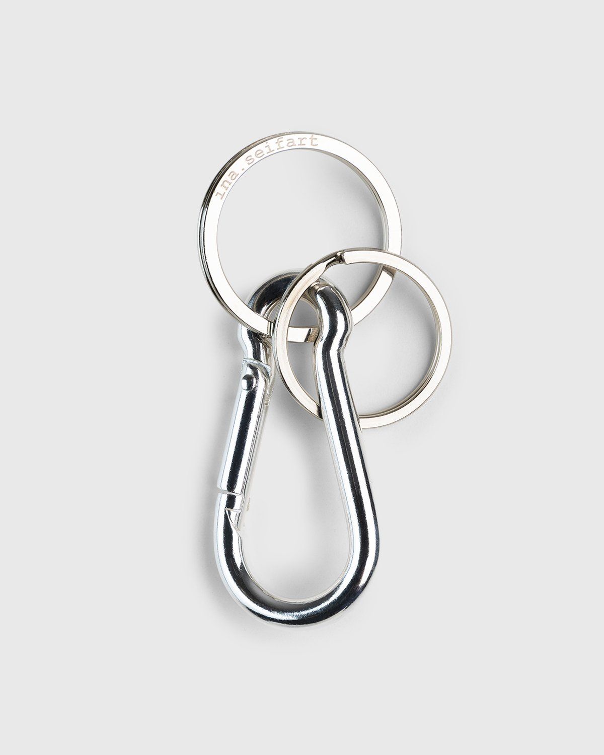 Ina Seifart – Karabiner Small Silver - Keychains - Silver - Image 1