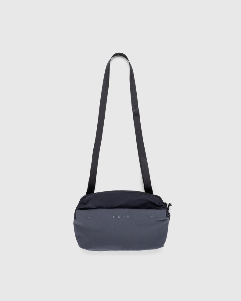 3 Layer Nylon Side Bag Black
