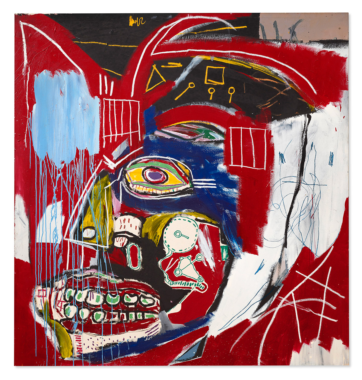Jean-Michel Basquiat, In This Case (1983)