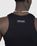 Marine Serre – Organic Cotton Rib Tank Top Black - Men Tops - Black - Image 4