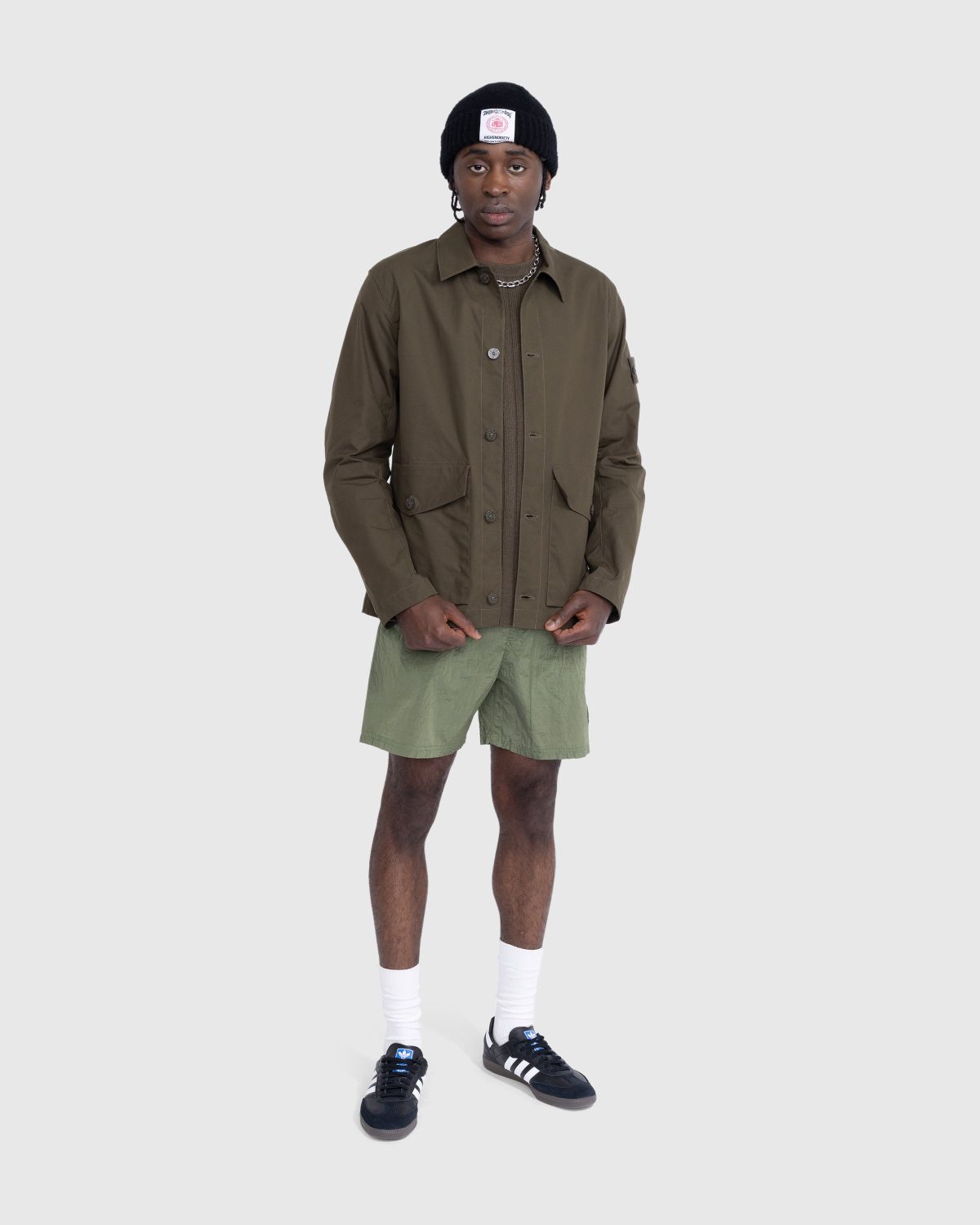 Stone Island Giubbotto Ghost Green 7815437F1 Highsnobiety Shop