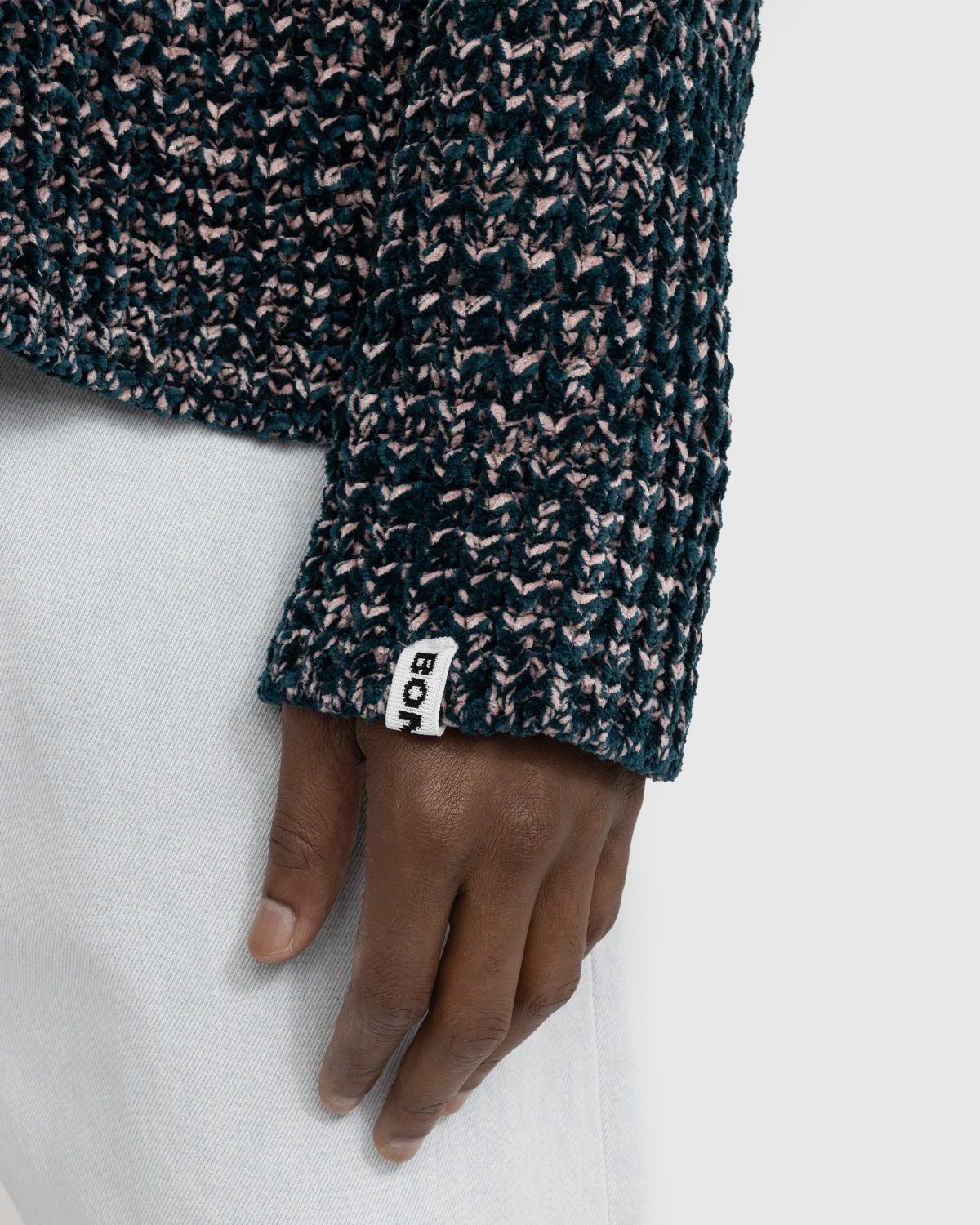 Bonsai – Knit Crewneck Sweater Ocean Depths - Knitwear - Blue - Image 4