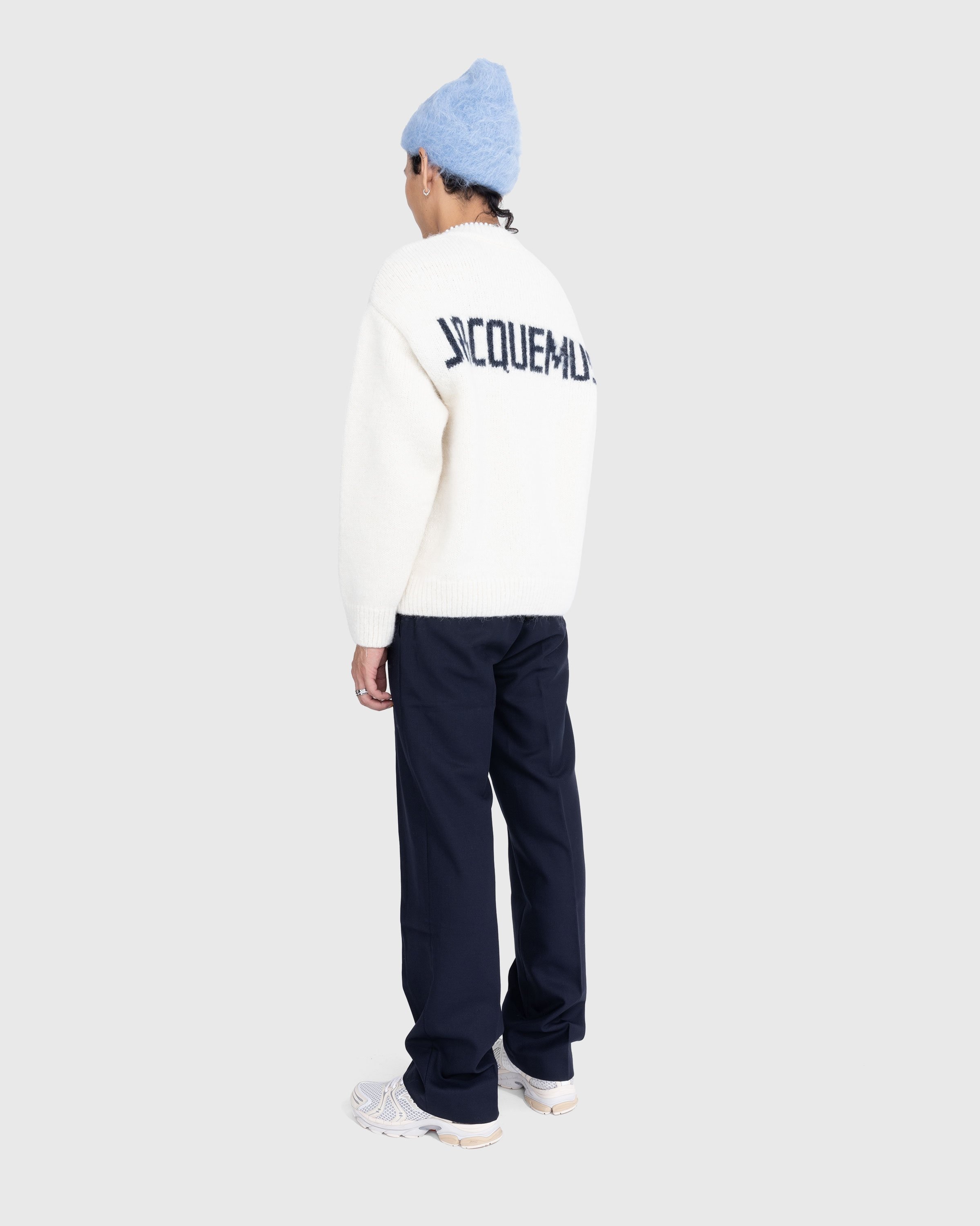 JACQUEMUS – La Maille Pavane Off-White - Knitwear - White - Image 3