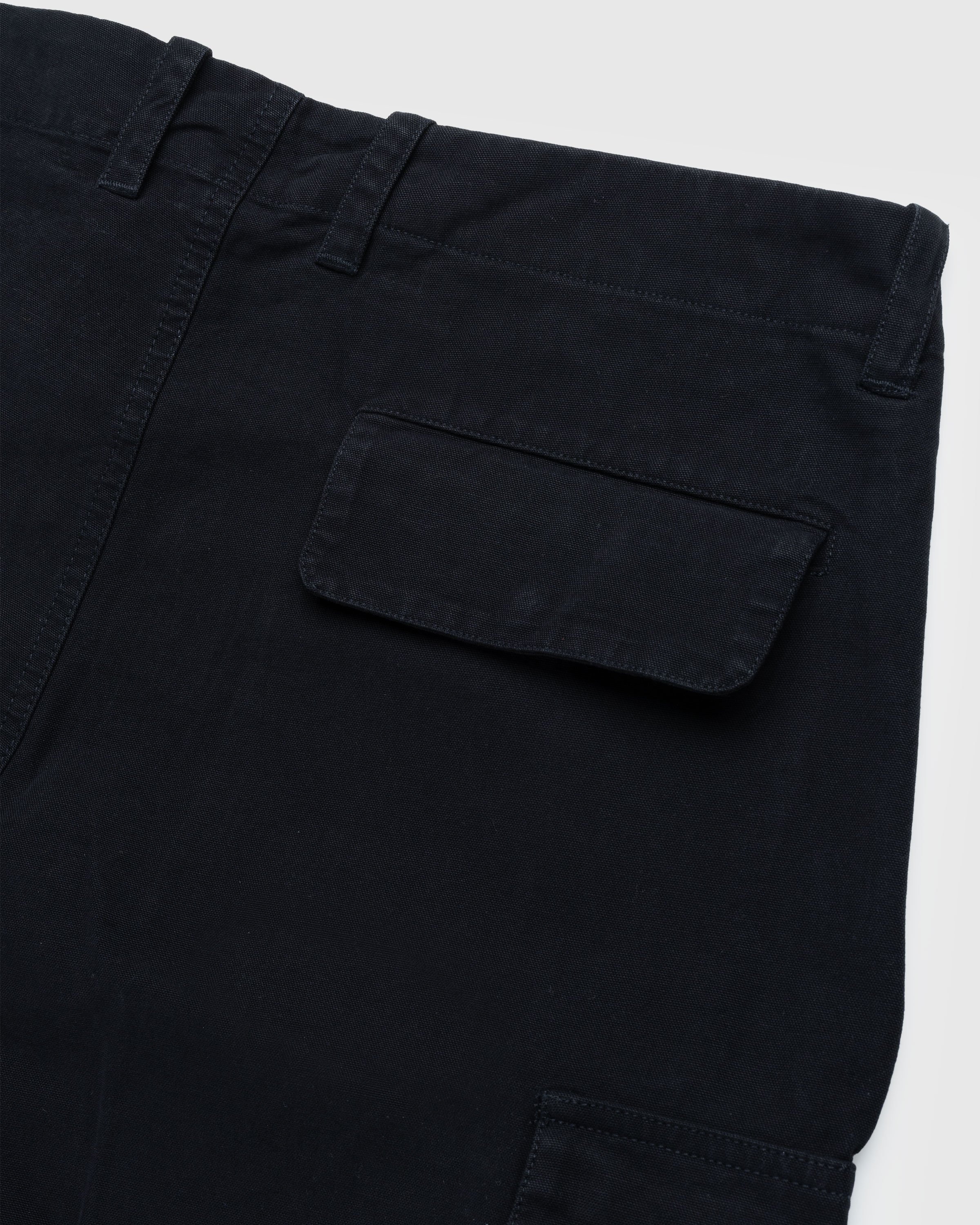 Our Legacy – Mount Cargo Black Canvas - Pants - Black - Image 7