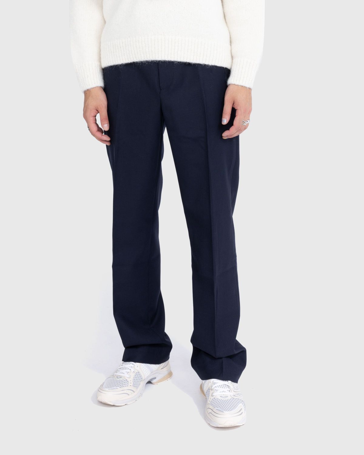 Séfr – Mike Suit Trouser Dark Navy - Pants - Blue - Image 2