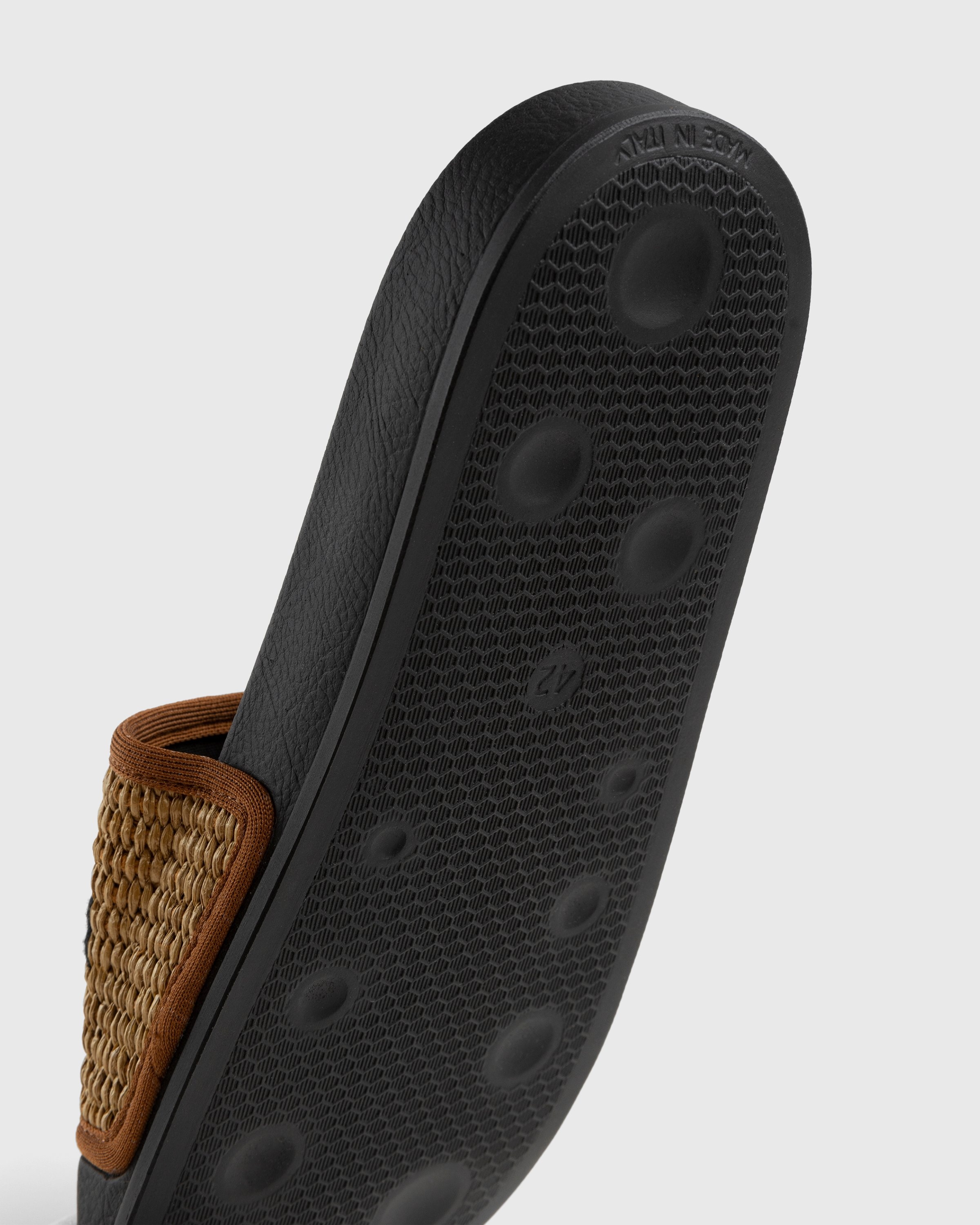 Marni – Raffia Logo Sandal Black - Sandals & Slides - Black - Image 6