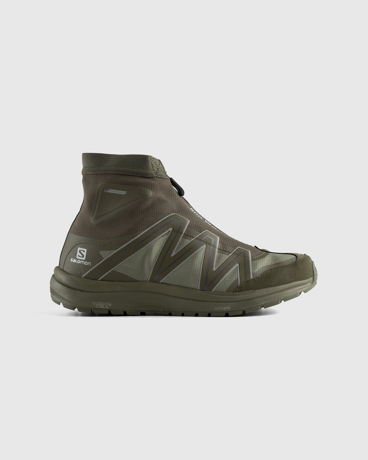 And Wander x Salomon – Odyssey CSWP Khaki - Sneakers - Green - Image 1