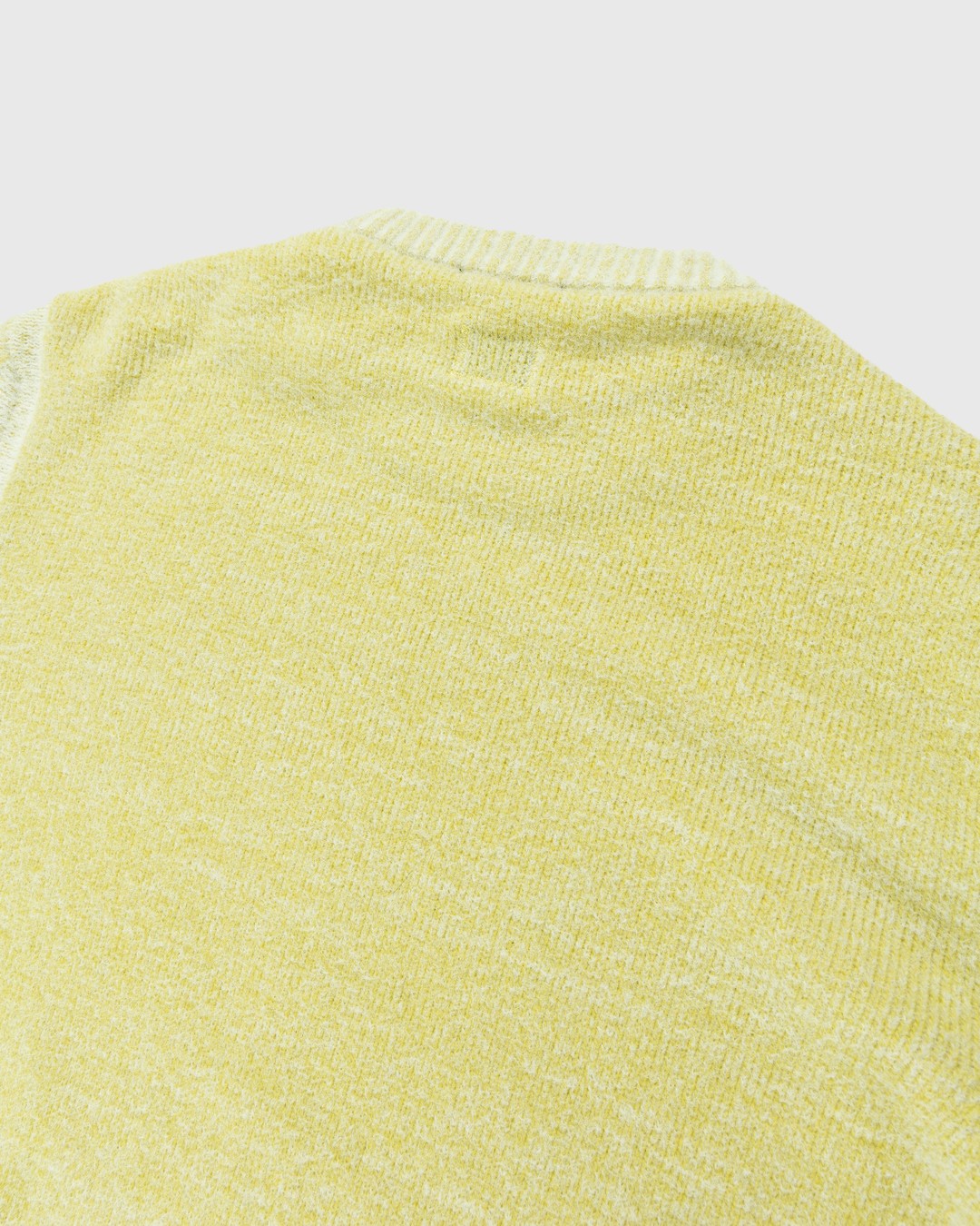 C.P. Company – Fleece Knit Jumper Yellow - Crewnecks - Yellow - Image 4