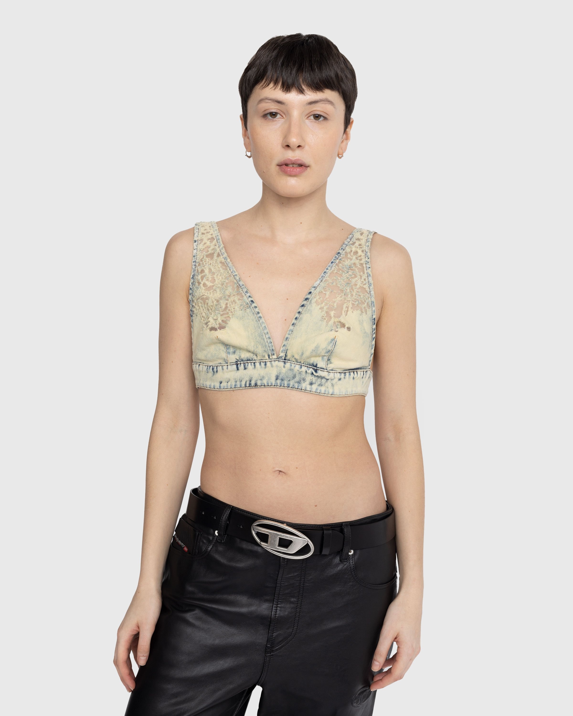 Diesel – De-Janys-Fsc Denim Top Light Blue - Tops - Blue - Image 5