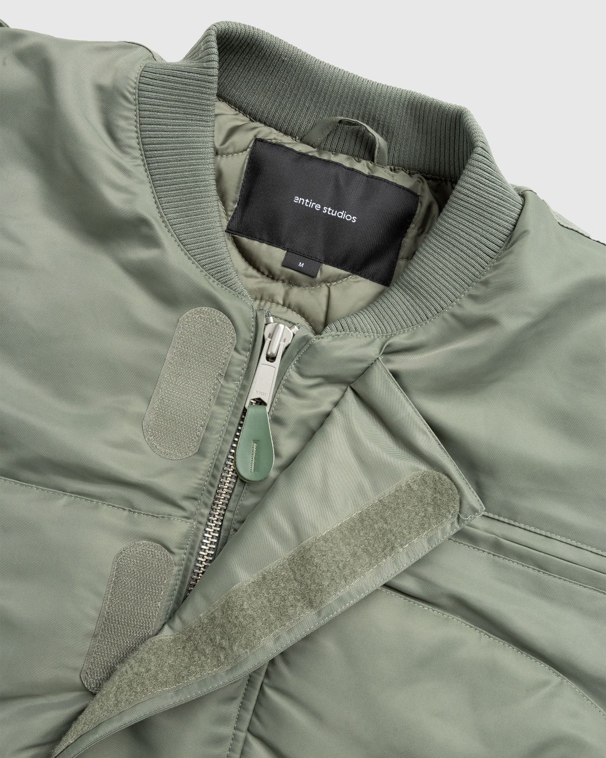 Entire Studios – A-2 Bomber Swamp - Outerwear - Grey - Image 5