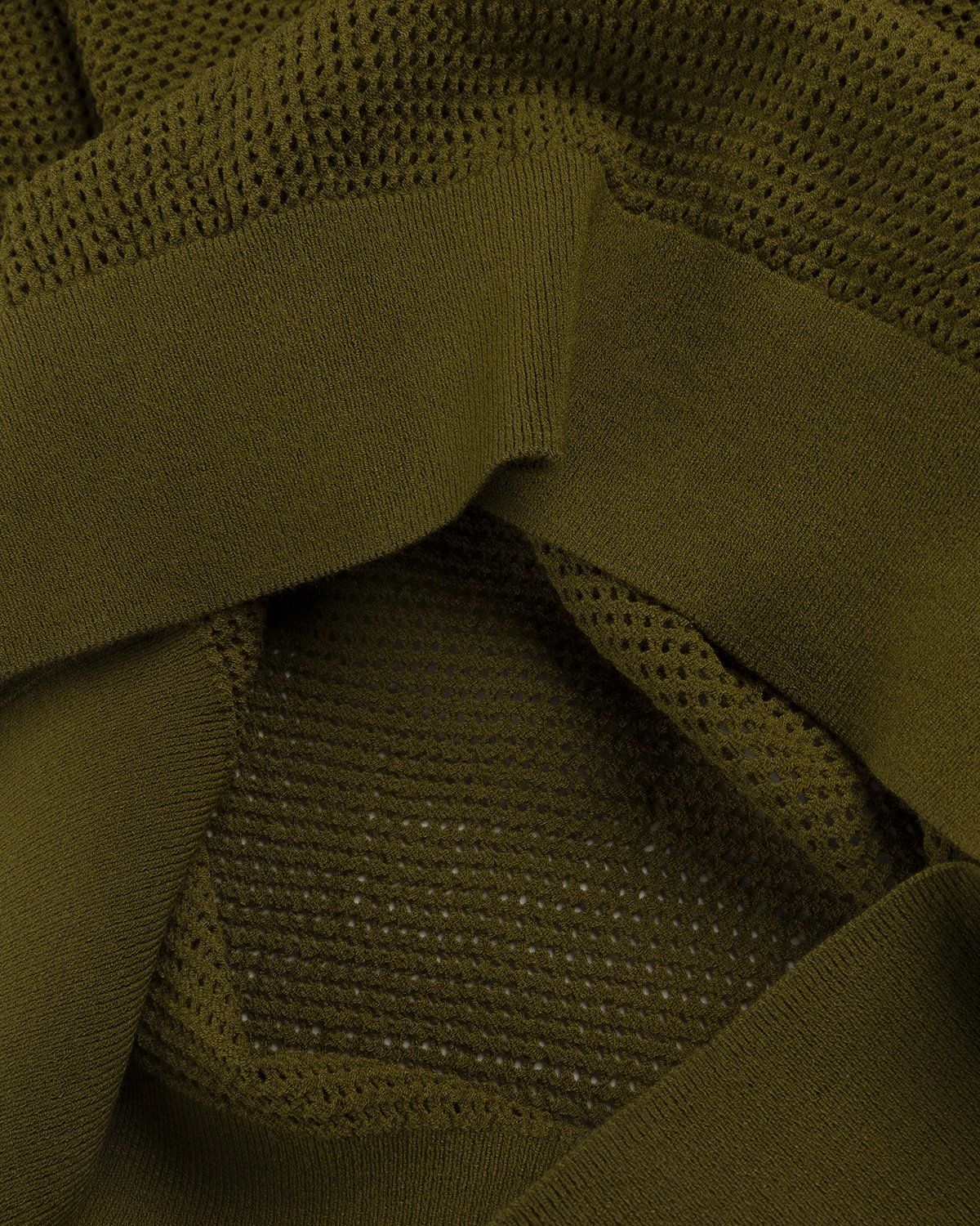 Dries van Noten – Jael Polo Shirt Olive - Shirts - Green - Image 5