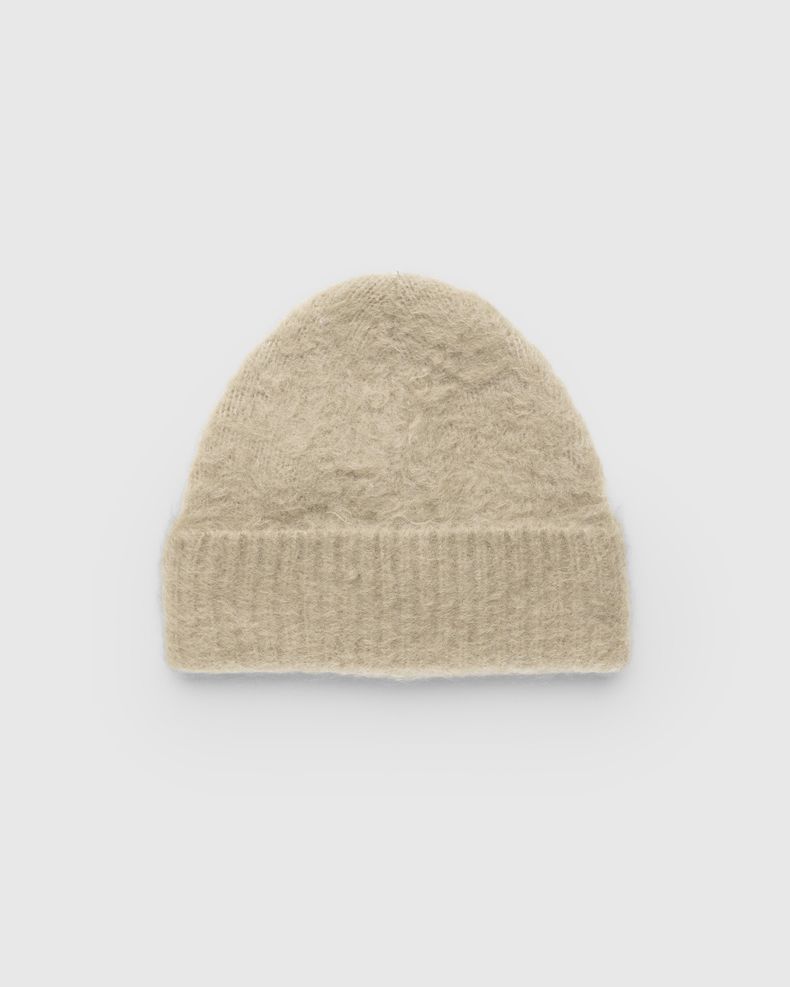 Acne Studios – Ribbed Beanie Beige