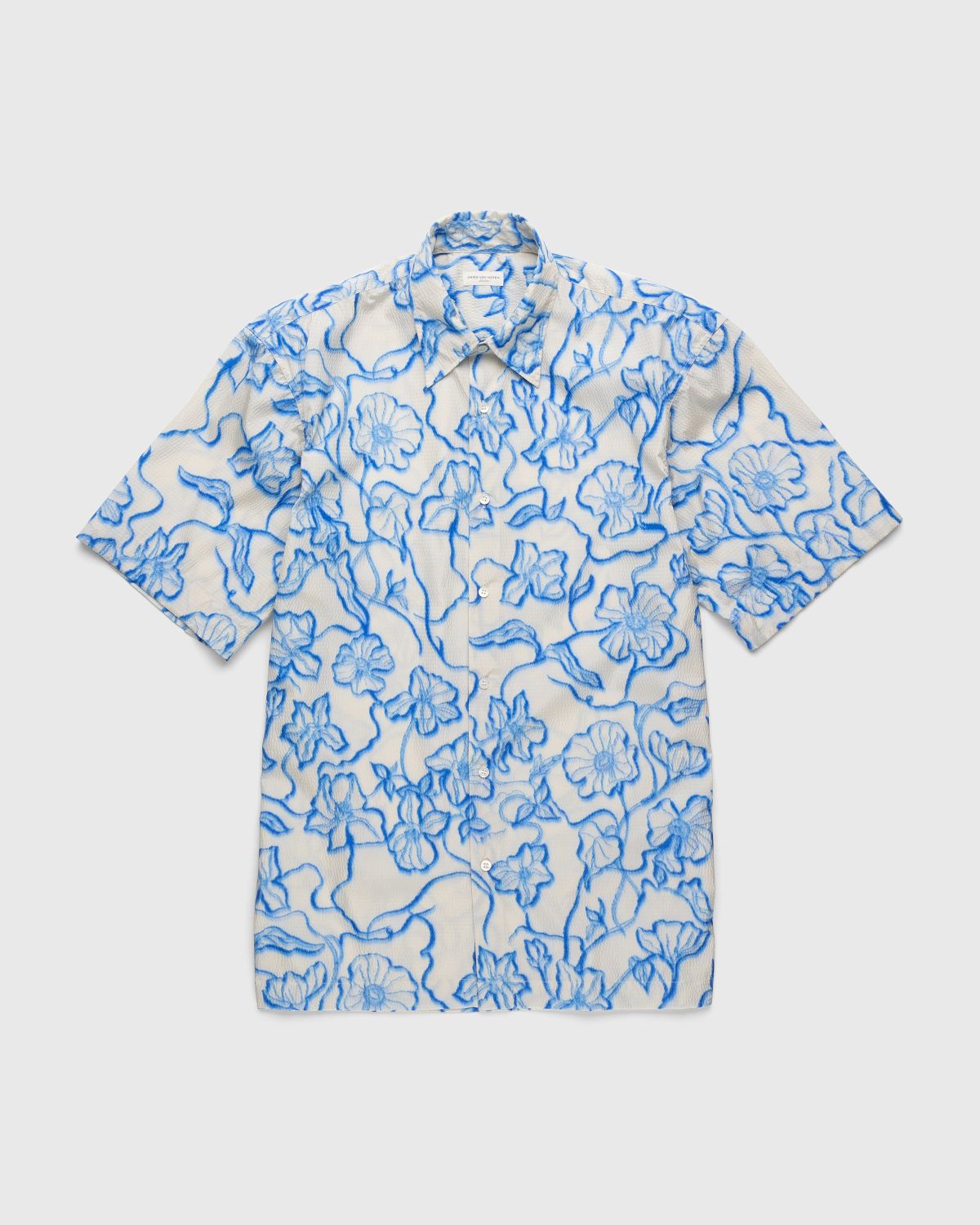 Dries van Noten – Cassidye Shirt Blue - Shirts - Blue - Image 1