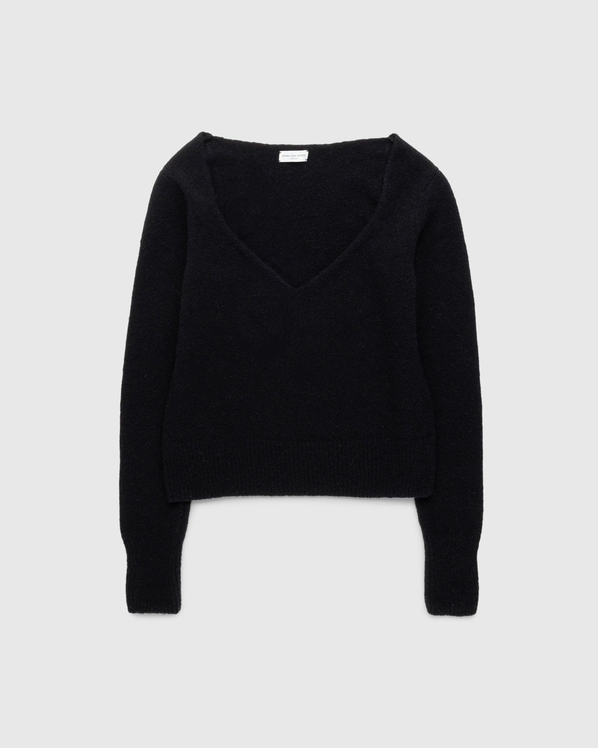 Dries van Noten – Meron Knit Black - Knitwear - Black - Image 1