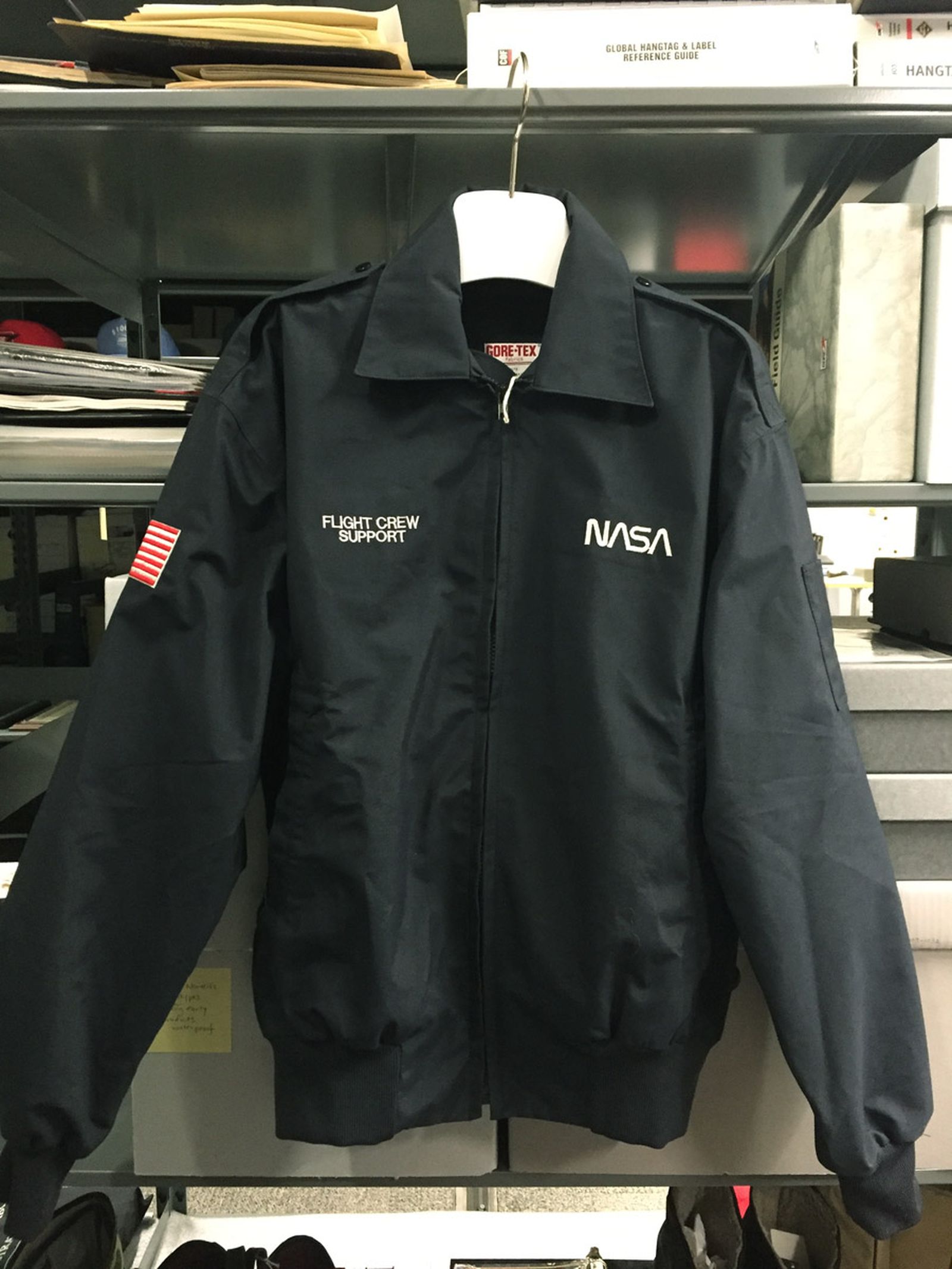 NASA jacket, shot by Haas at the W. L. Gore US archive