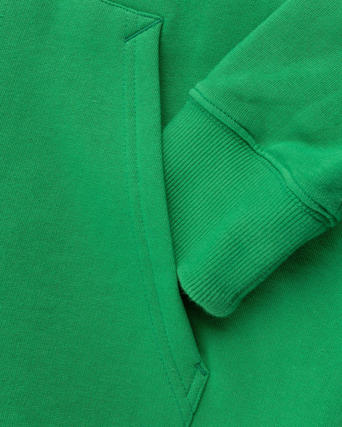 J.W. Anderson – Classic Logo Hoodie Green - Sweats - Green - Image 5