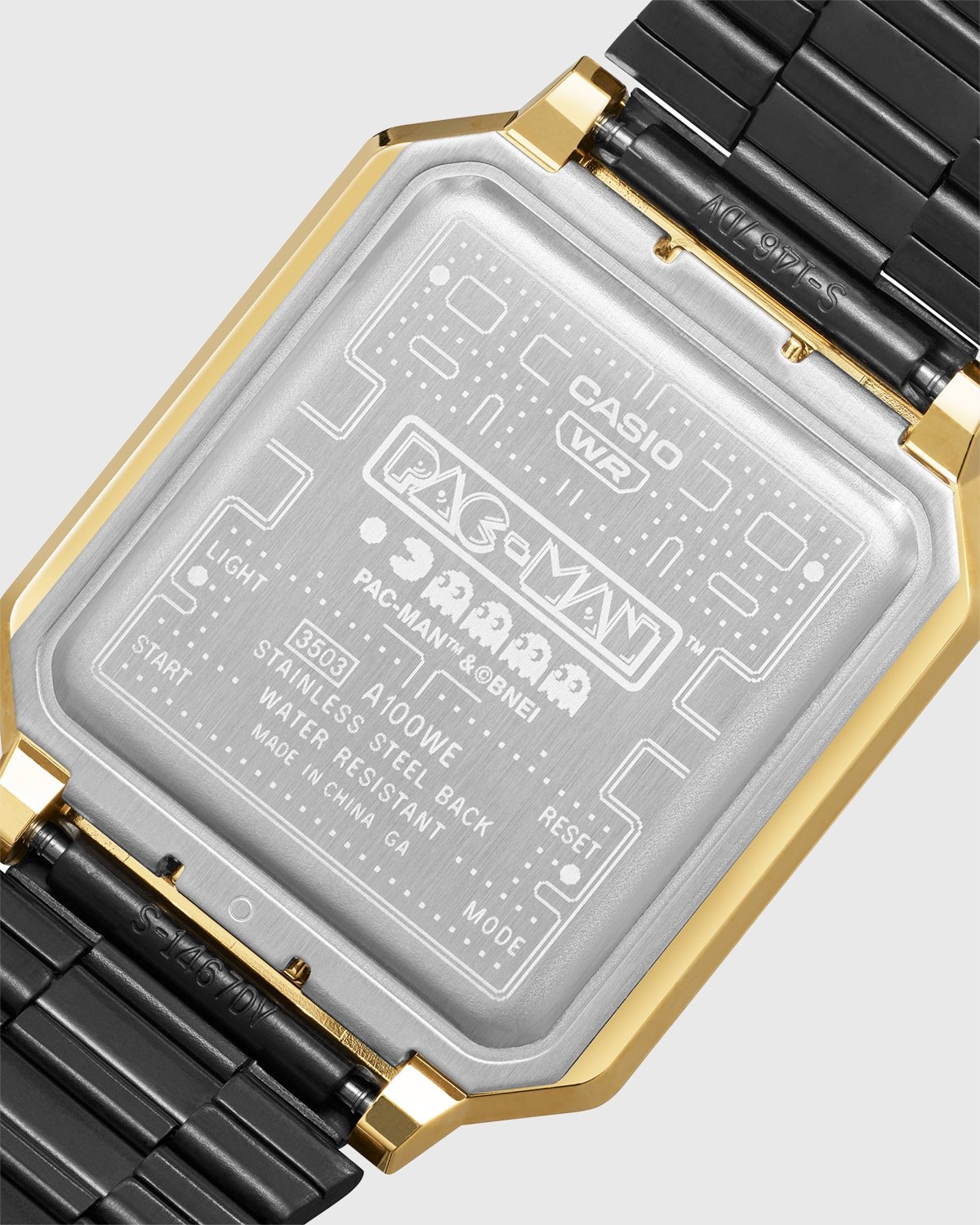 Casio – A100WEPC Vintage Pac-Man Black - Watches - Black - Image 6