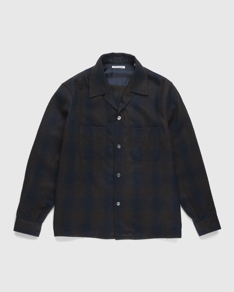 Our Legacy – Heusen Shirt Navy Shadow Check