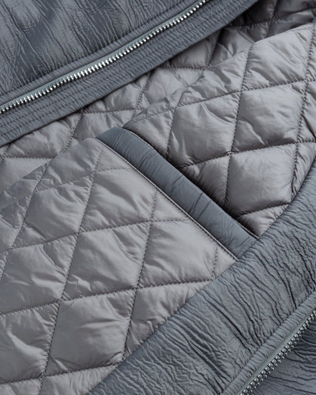 6PM x Highsnobiety – BERLIN, BERLIN 3 Bomber Jacket Grey - Outerwear - Grey - Image 7