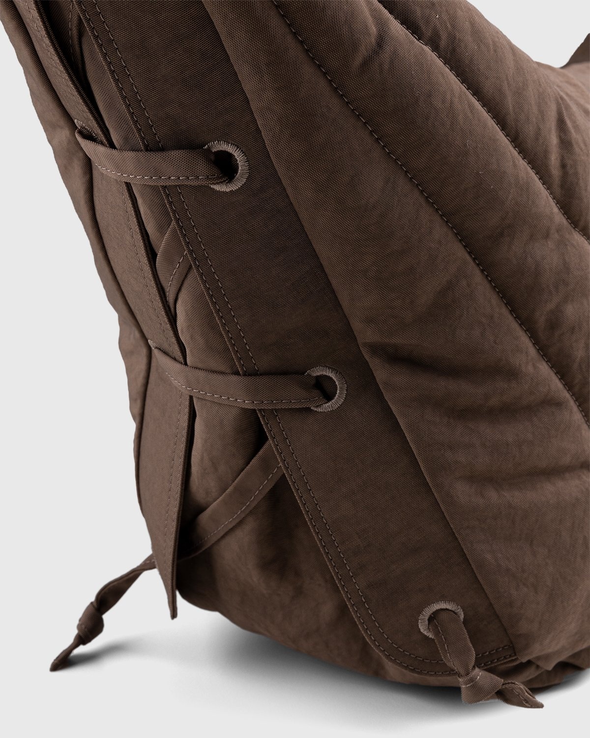 Lemaire – Soft Crossbody Bag Earth Brown - Bags - Brown - Image 3